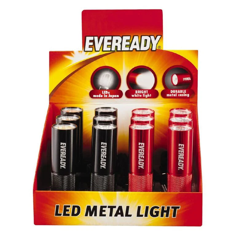 Eveready MLHV32 LED Metal Flashlight