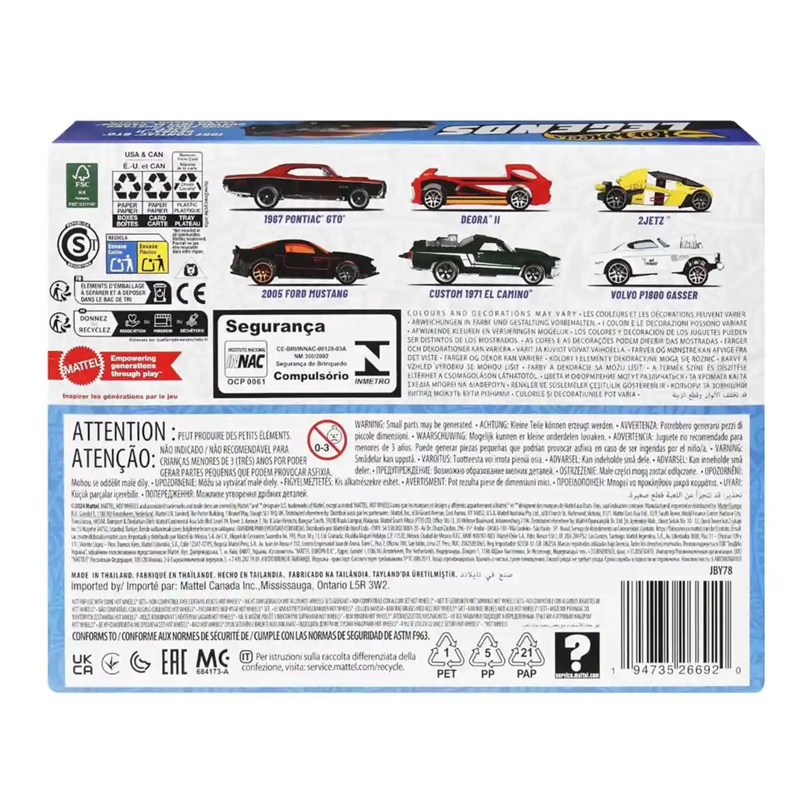 Hot Wheels Themed Legends Multipack