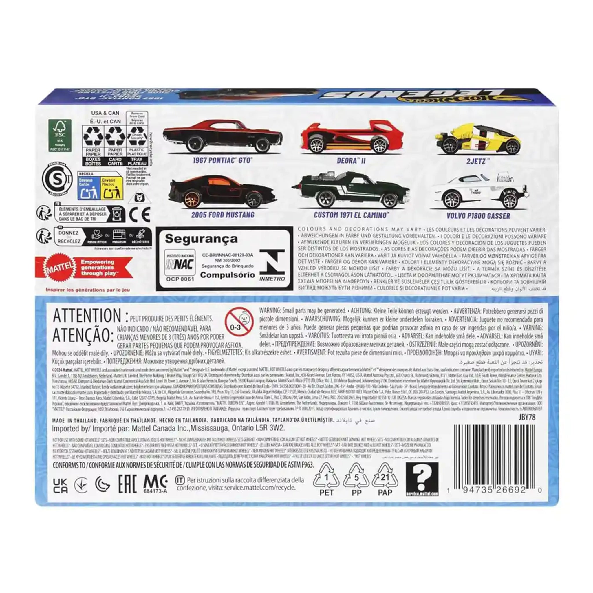 Hot Wheels Themed Legends Multipack