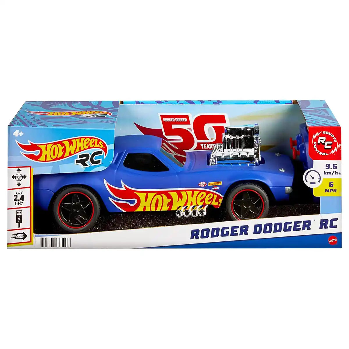 Hot Wheels R/C Rodger Dodger 1:16