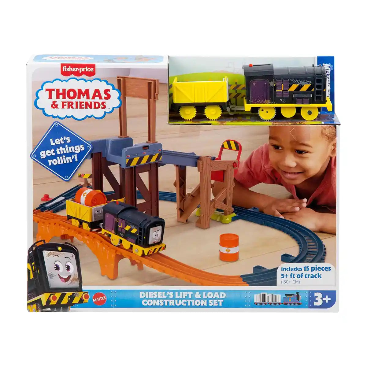 Fisher Price Thomas & Friends Diesel's Lift & Load Construction Set