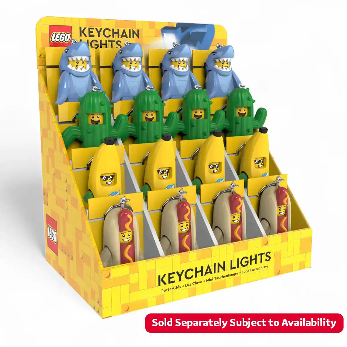 Lego IQ Minifigures Keychain Light Buffet (PDQ)