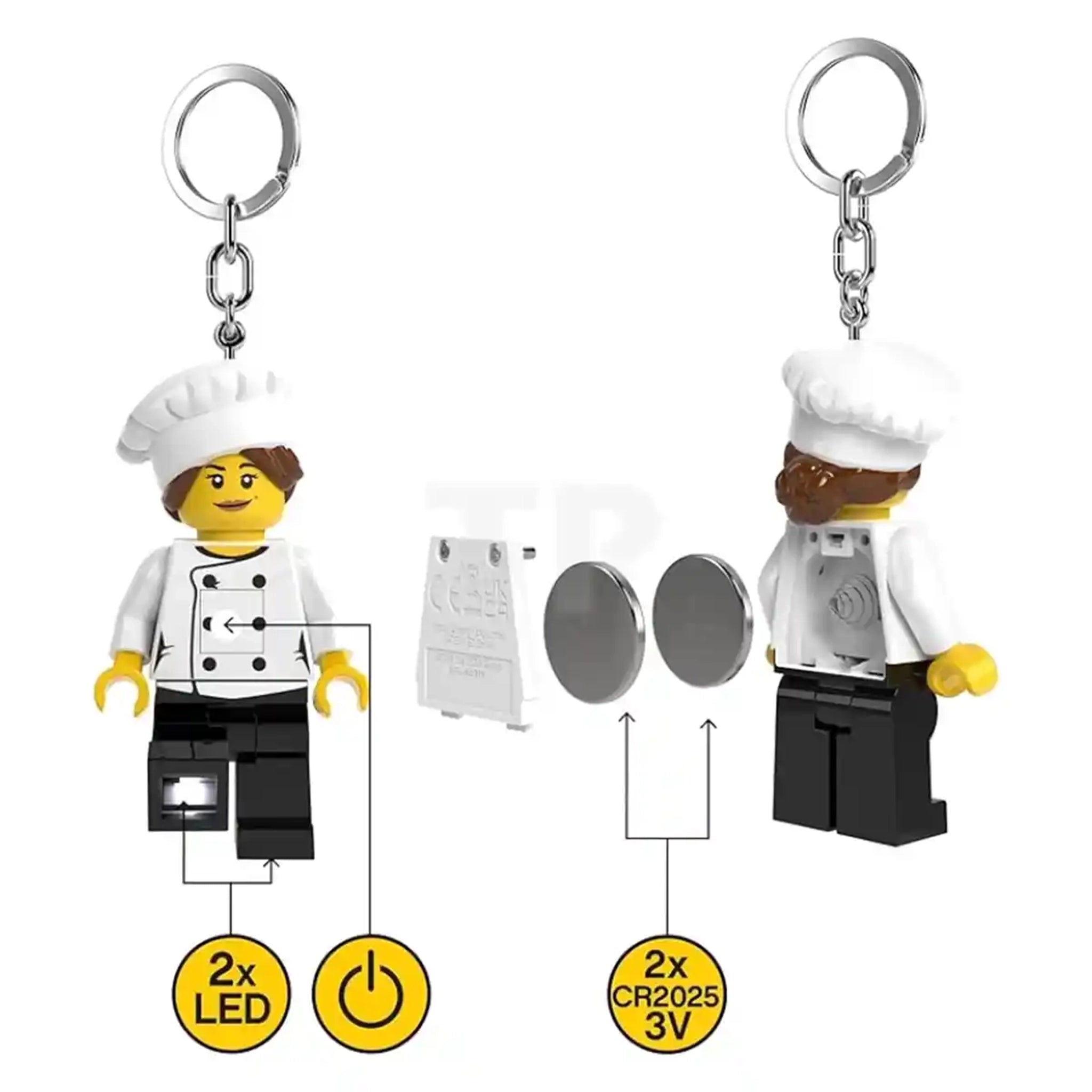 Lego IQ Minifigures Keychain Light TIM (PDQ)