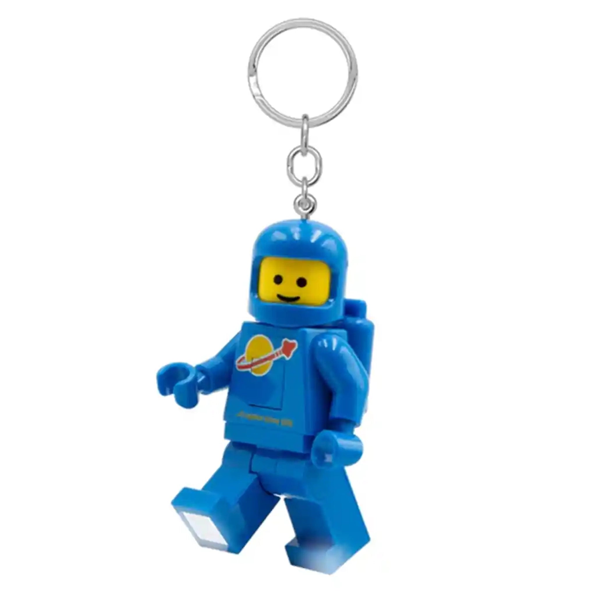 Lego IQ Minifigures Keychain Light Spaceman (Blue)