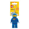Lego IQ Minifigures Keychain Light Spaceman (Blue)