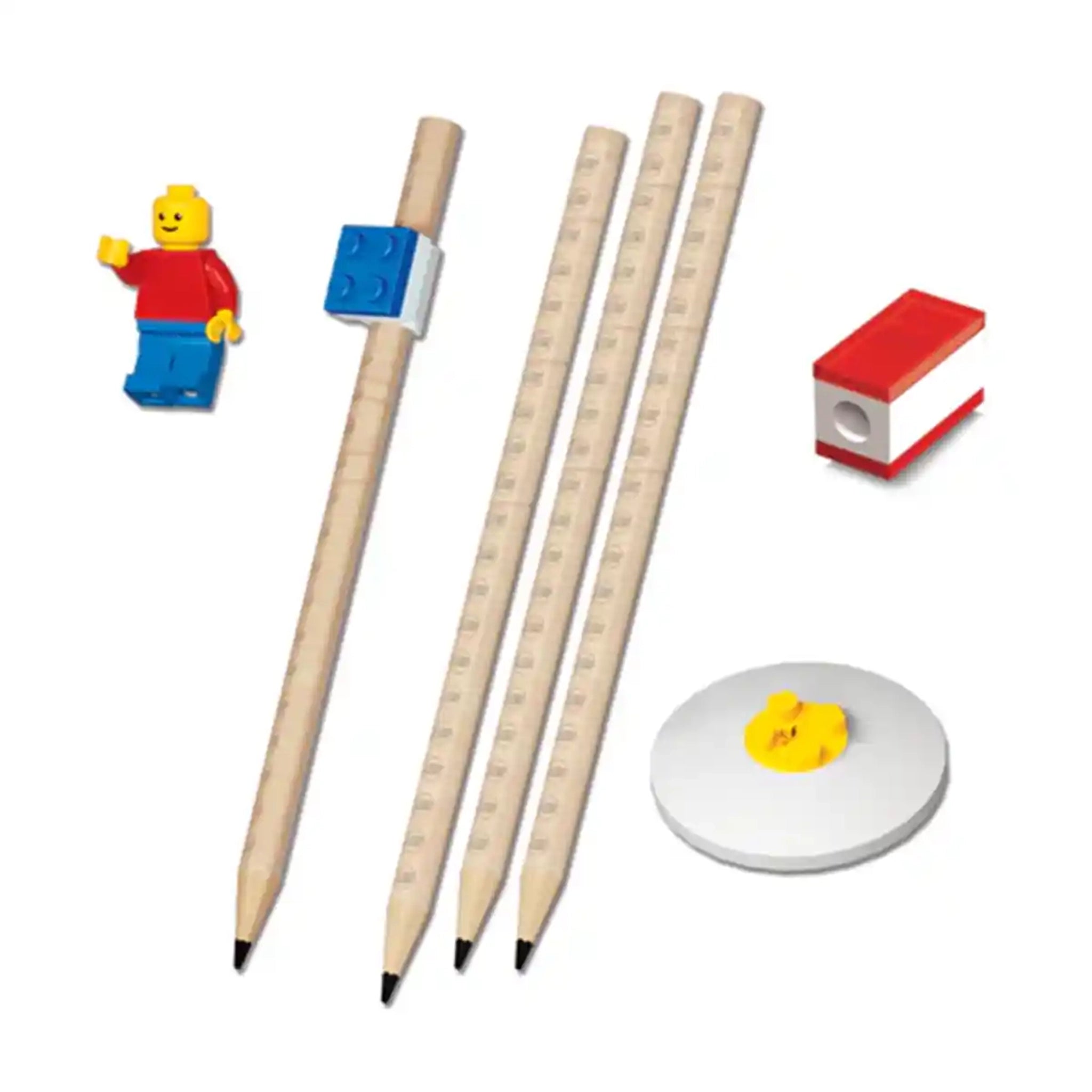 Lego IQ Pencil Set w/ Minifigure