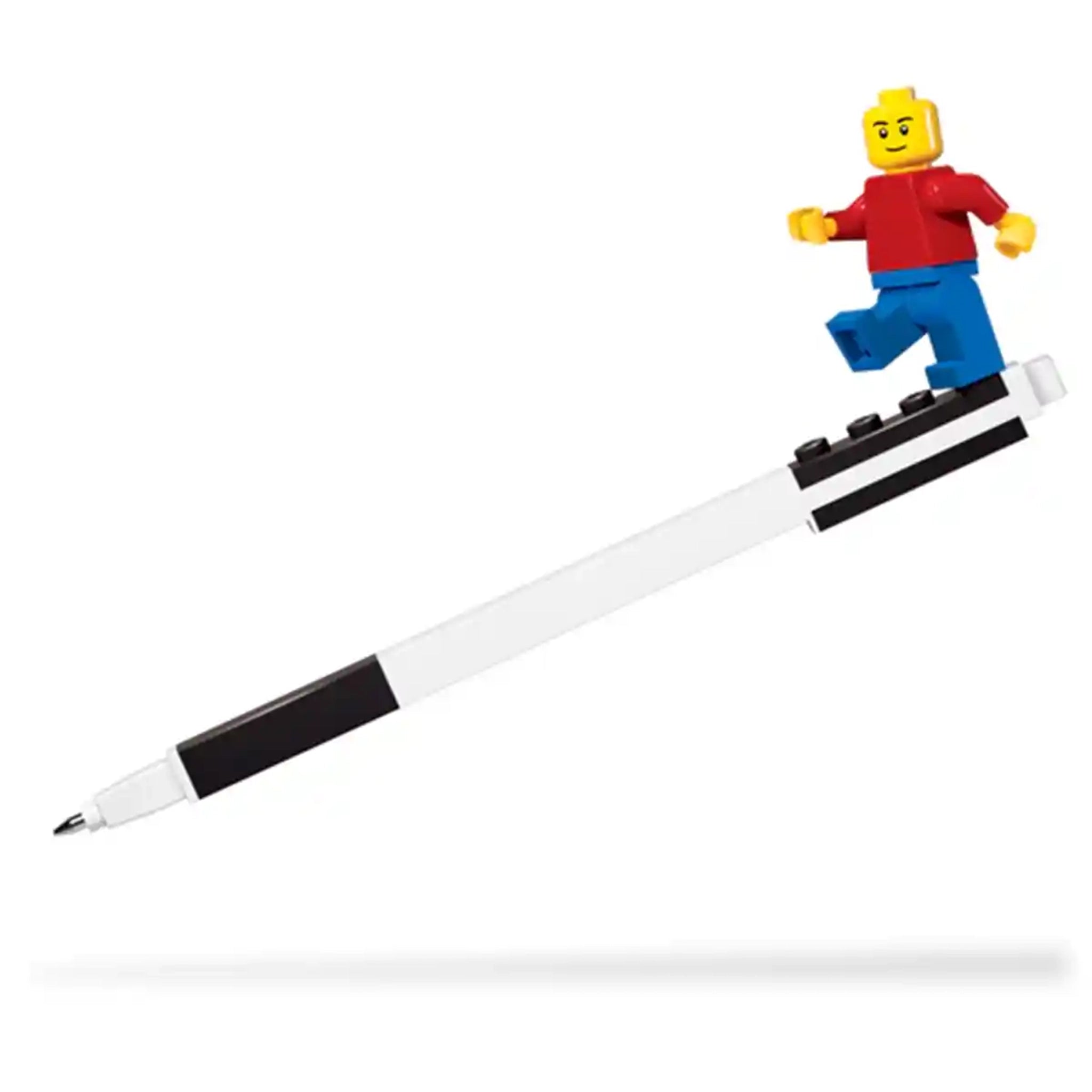 Lego IQ Pen Pal Gel Pen w/ Minifigure Black