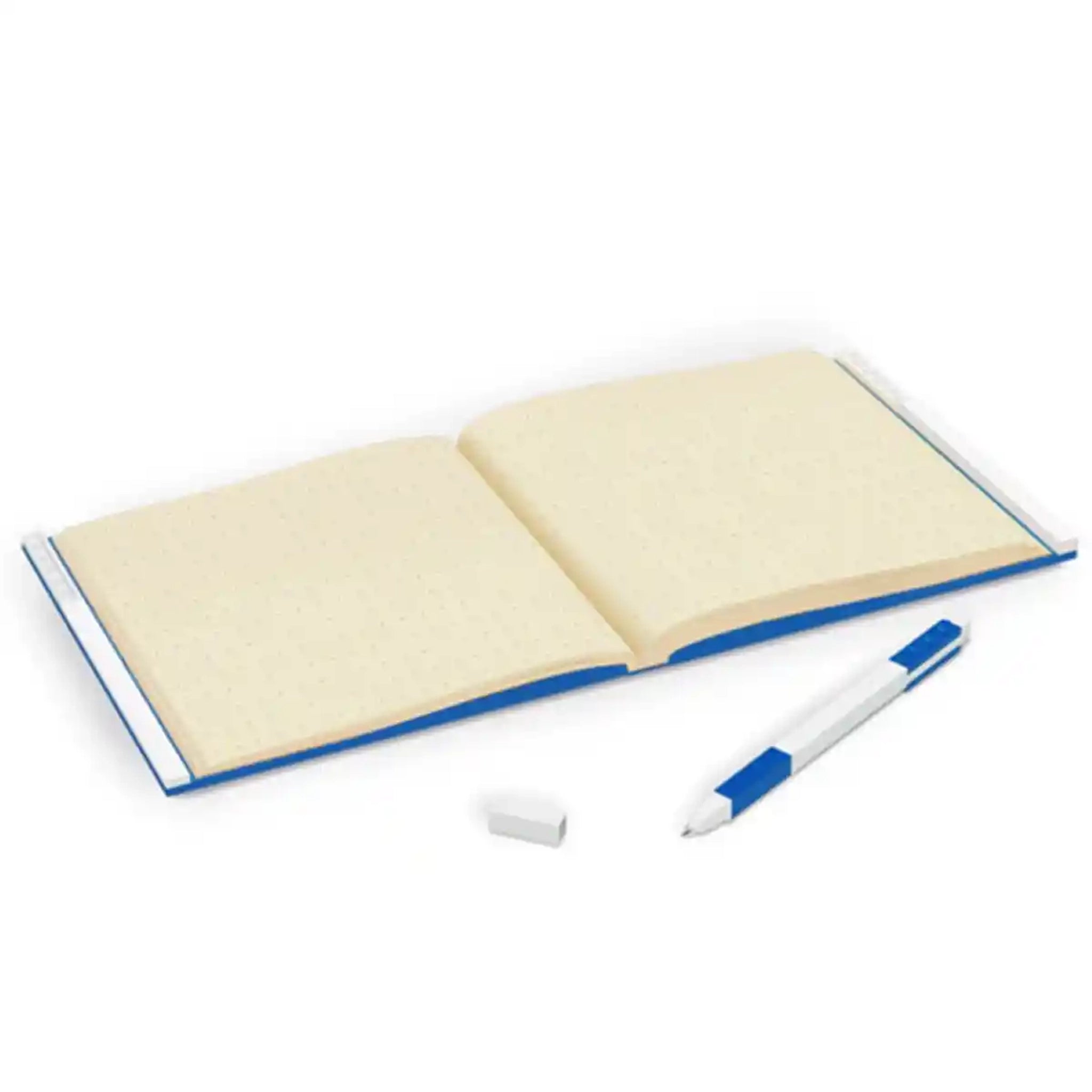 Lego IQ Locking Notebook w/ Gel Pen Blue