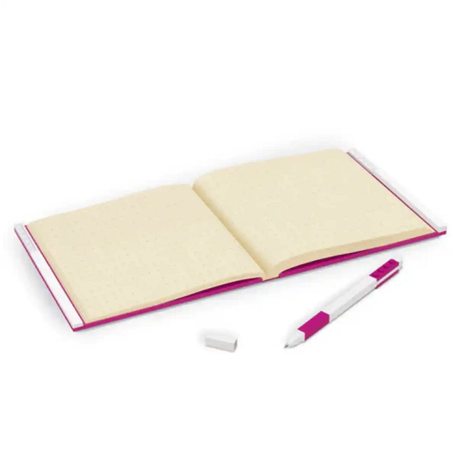 Lego IQ Locking Notebook w/ Gel Pen Violet