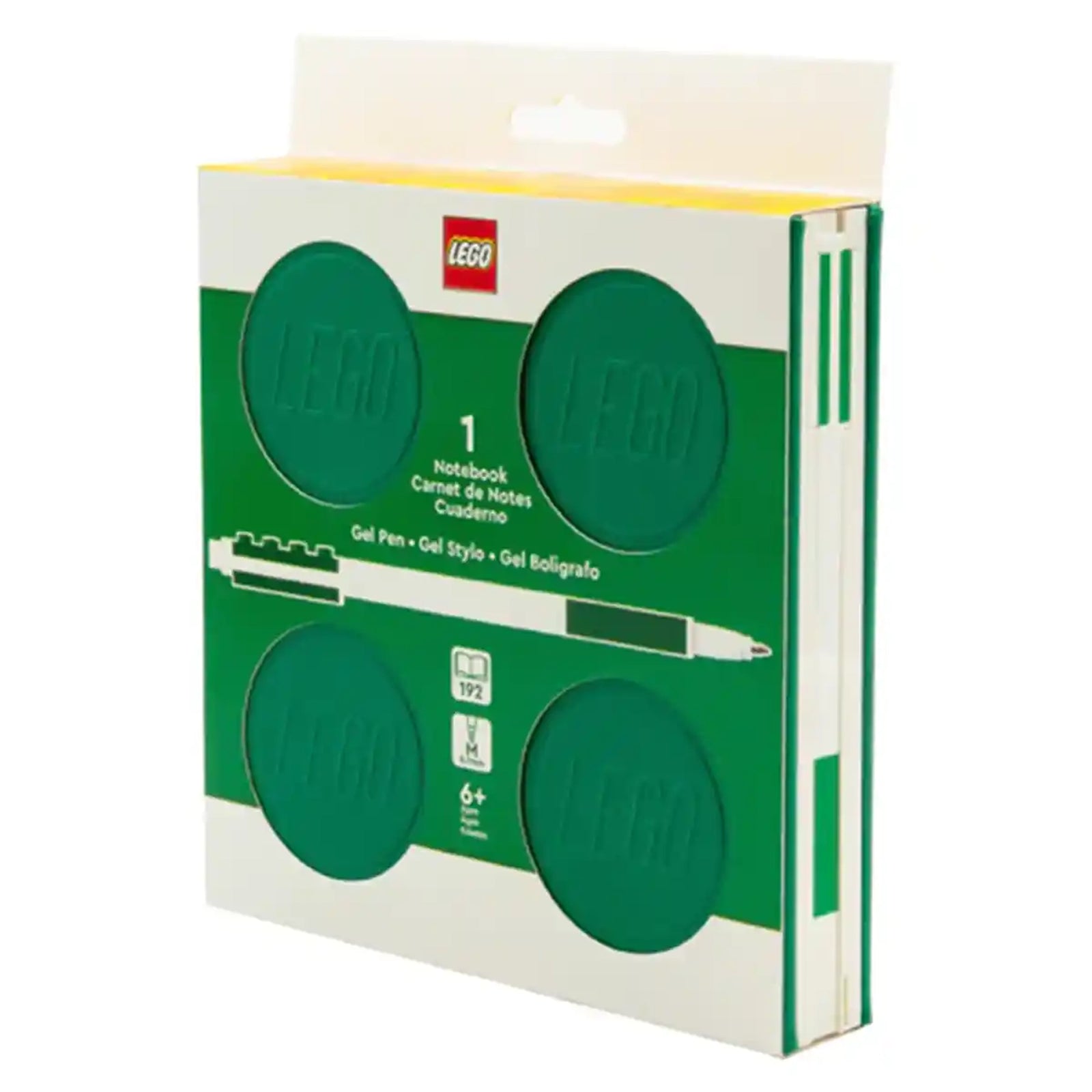 Lego IQ Locking Notebook w/ Gel Pen Green