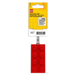 Lego IQ Minifigurines Keychain Light 2x4 Brick (Red)