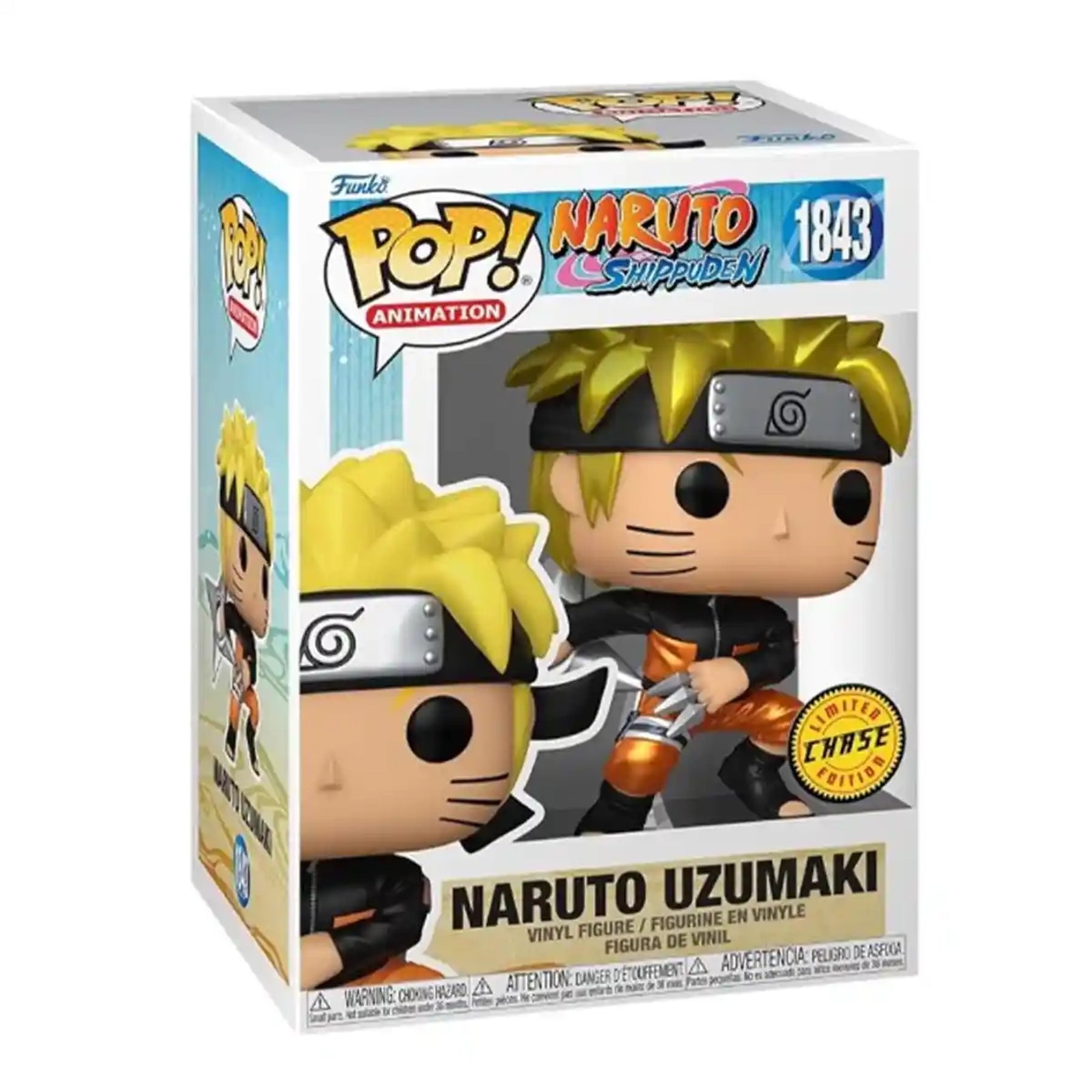 Pop! Animation: Naruto S - Naruto (Shuriken) w/chase (MT)