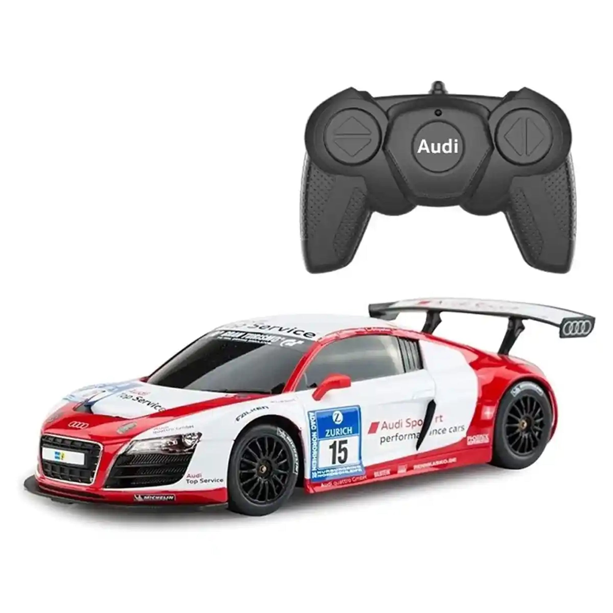 RASTAR R/C 1:18 Audi R8 LMS Performance - White