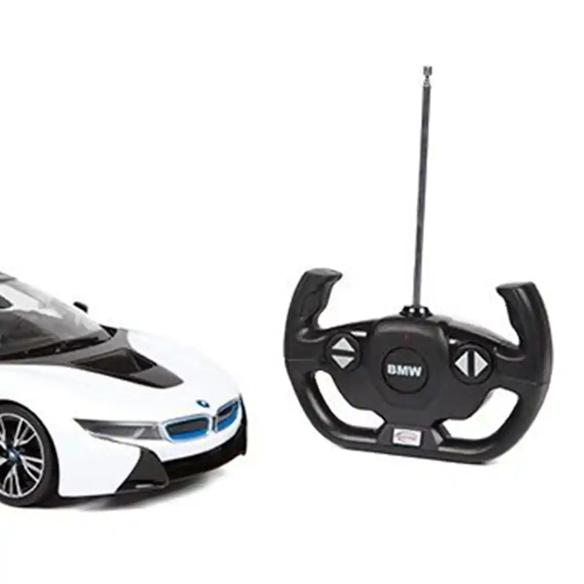RASTAR R/C 1:18 BMW i8 - MattBlack/White