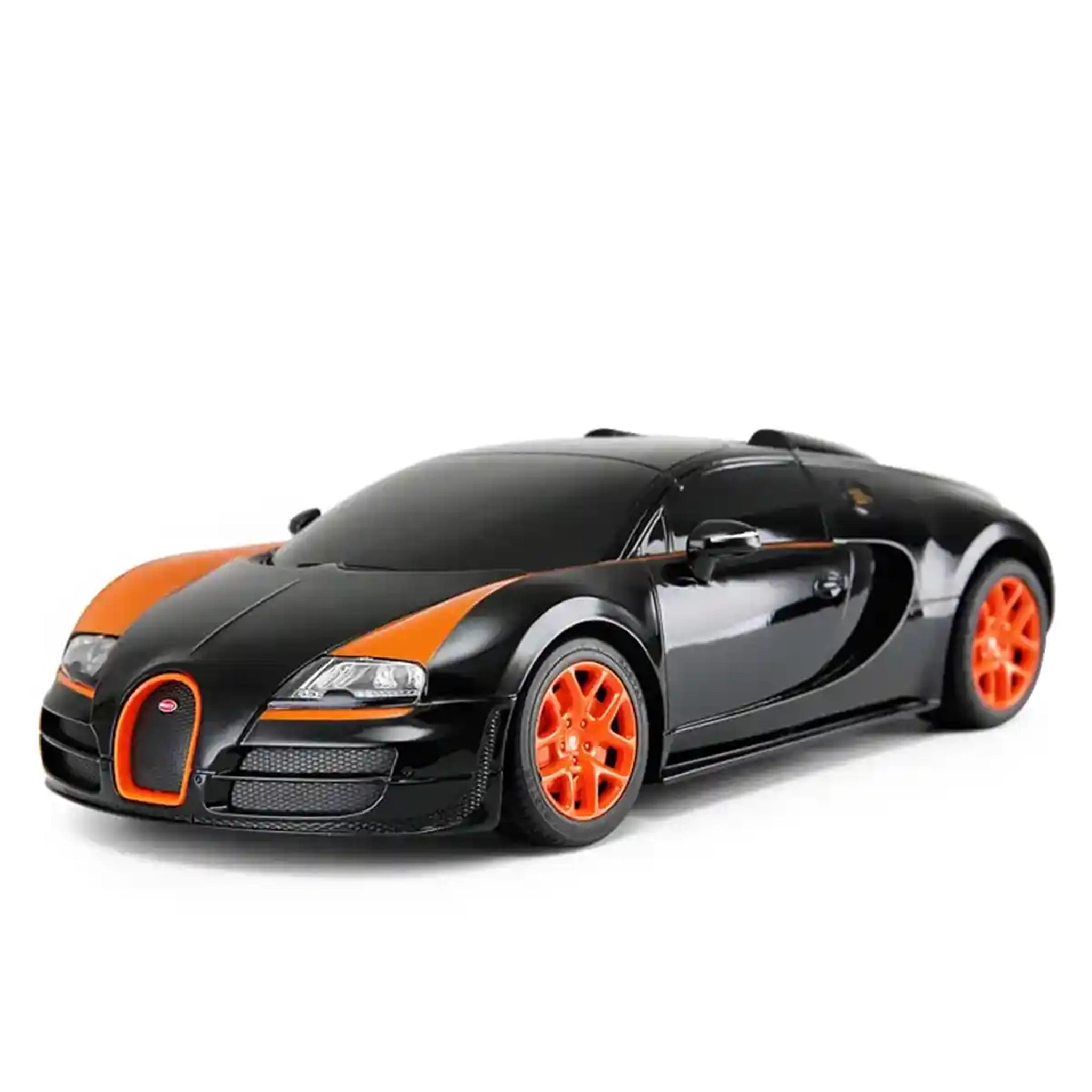 RASTAR R/C 1:18 Bugatti Grand Sport Vitesse - Black/Orange