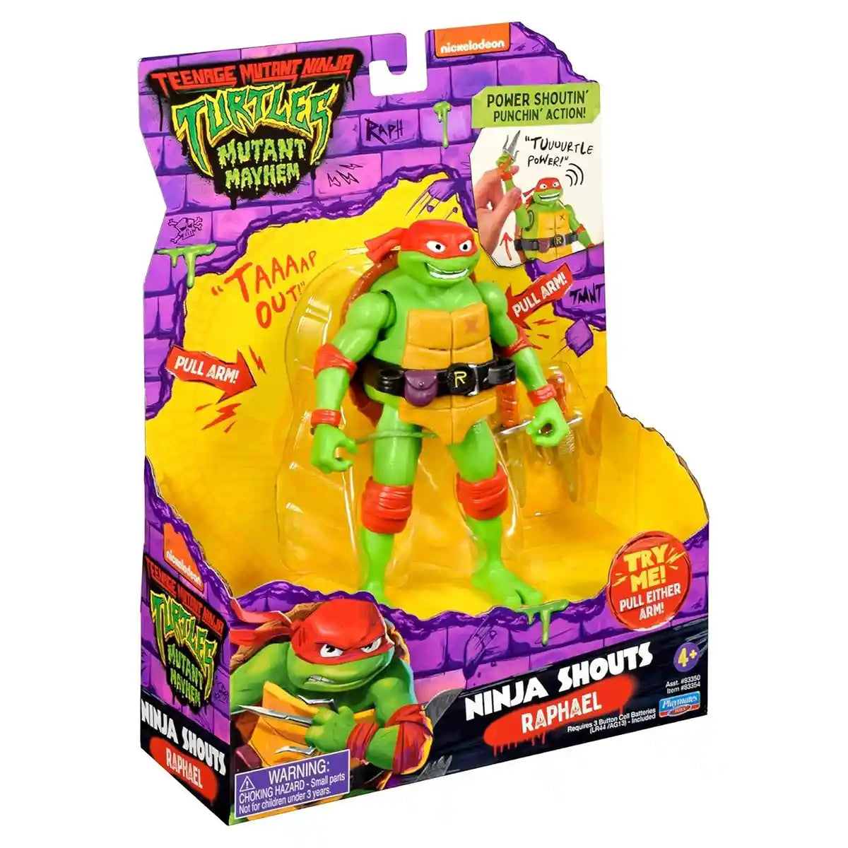 Tmnt Ninja Shouts Raphael