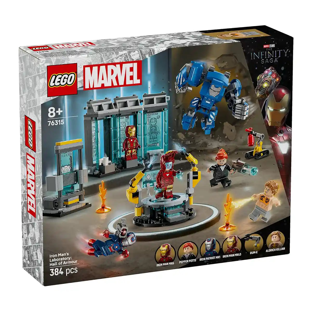 LEGO Marvel Iron Man's Laboratory: Hall of Armor 76315