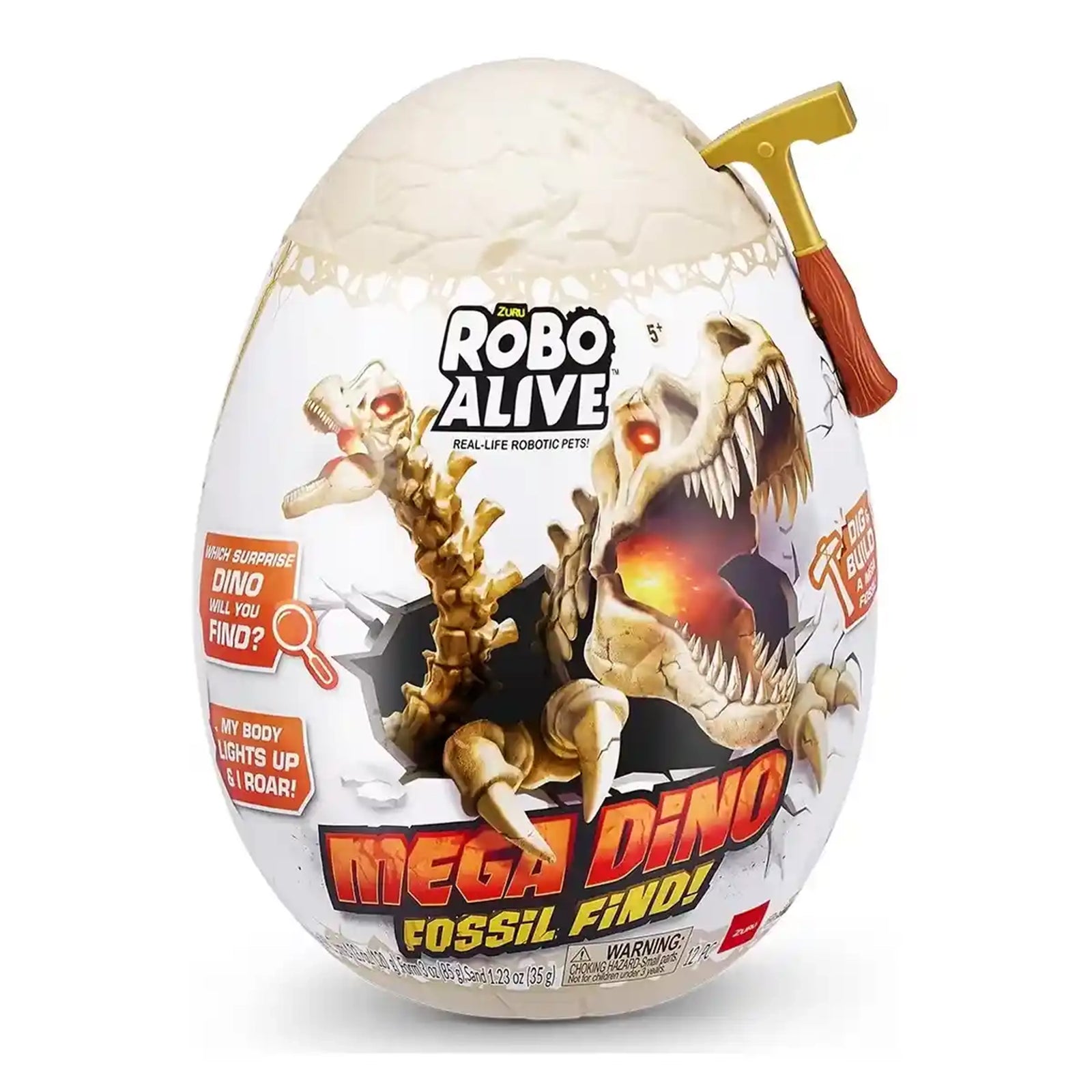 ROBO ALIVEMEGA DINO FOSSIL FINDSERIES 1 SURPRISE EGGBULK 6pcsN o InnerSTD Color Assortment