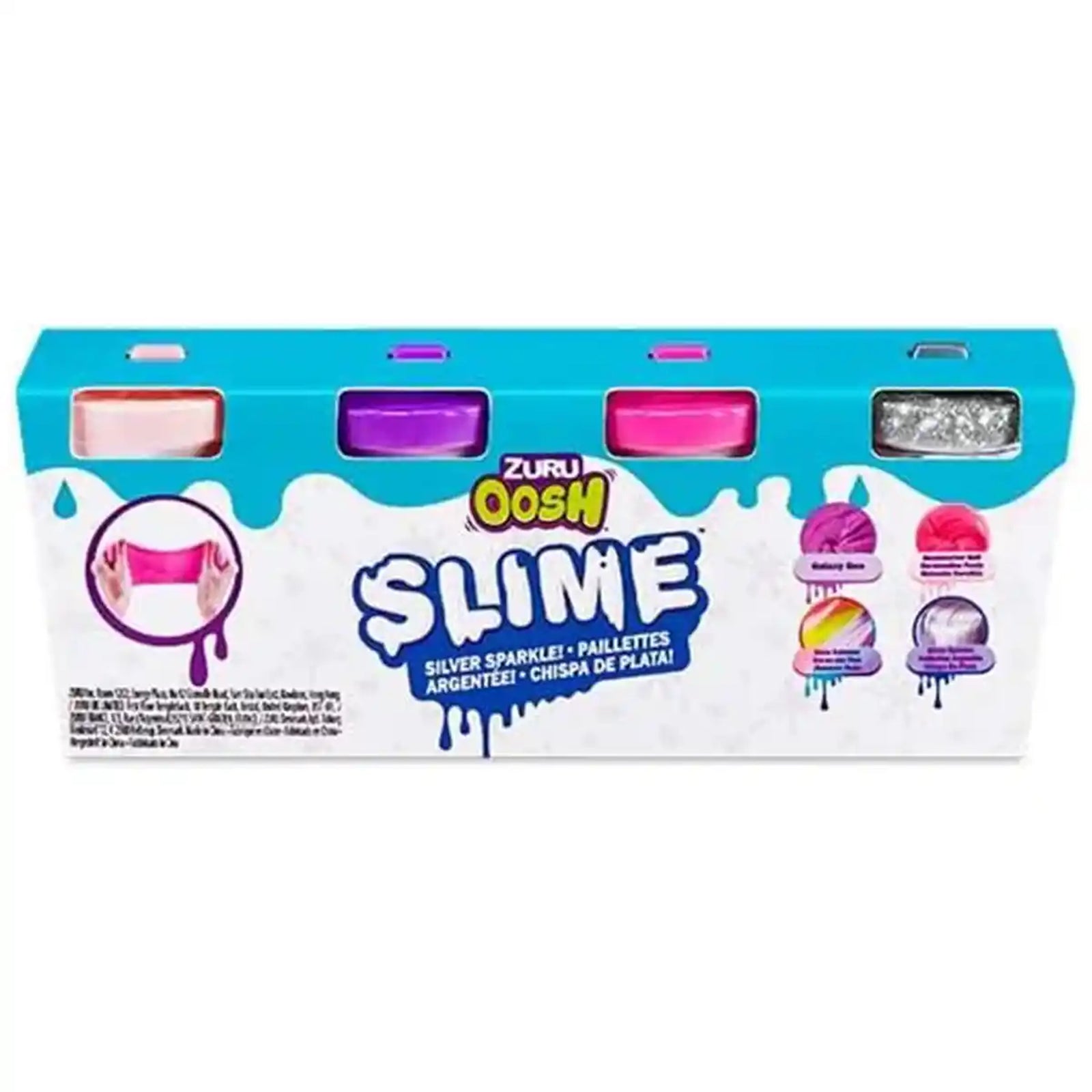 OOSHSTANDARDSERIES 4 4PK SMALL TUB Slime Paper