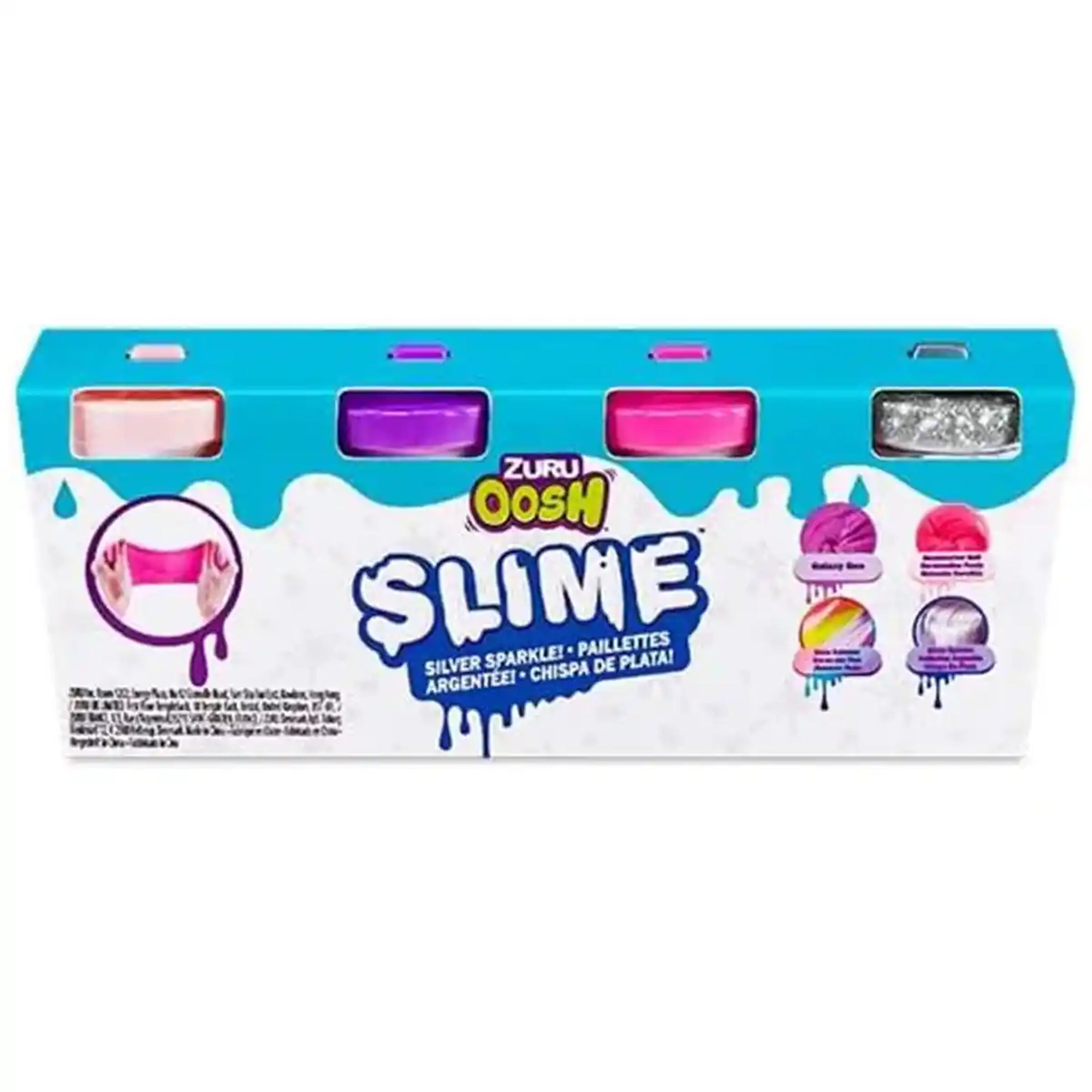 OOSHSTANDARDSERIES 4 4PK SMALL TUB Slime Paper