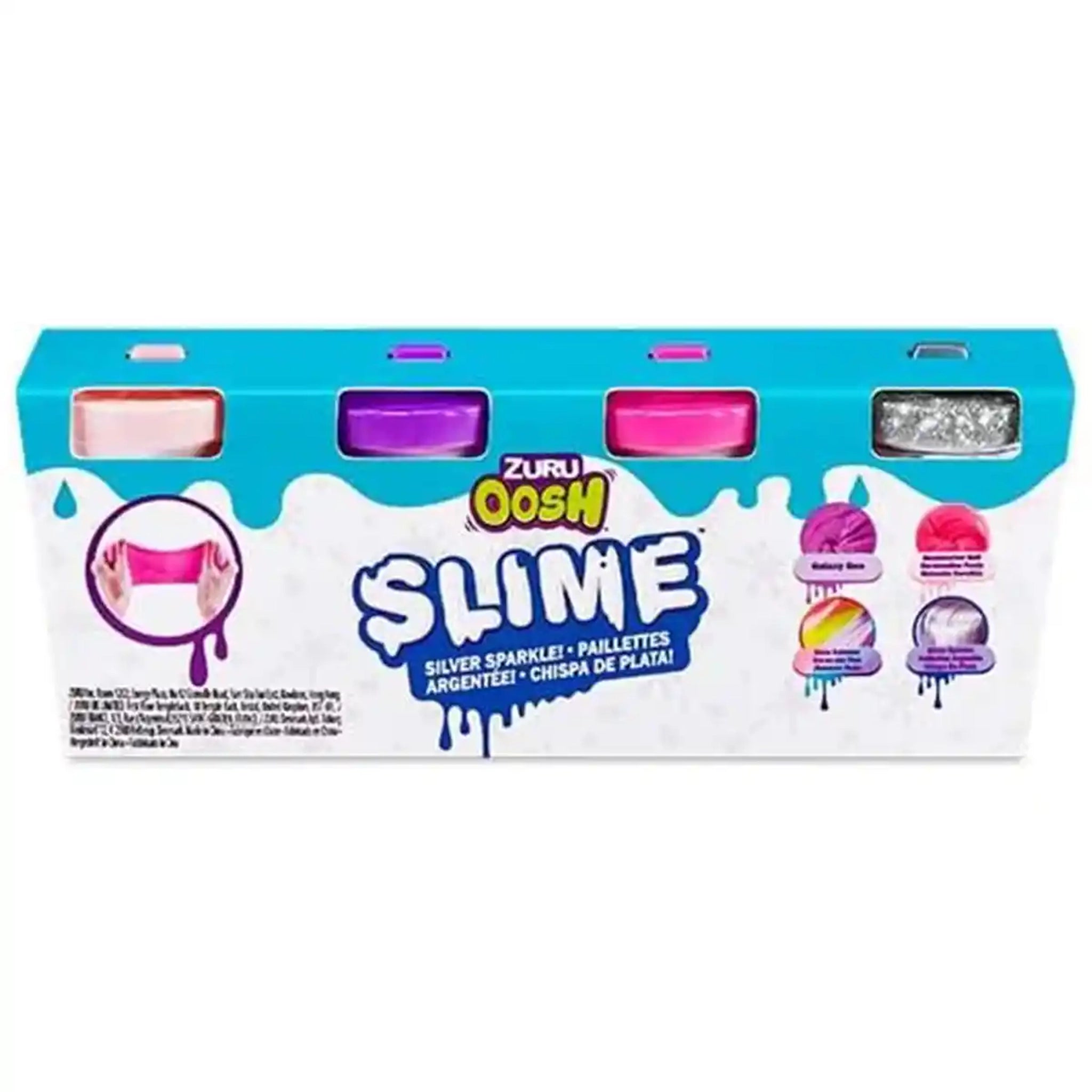 OOSHSTANDARDSERIES 4 4PK SMALL TUB Slime Paper