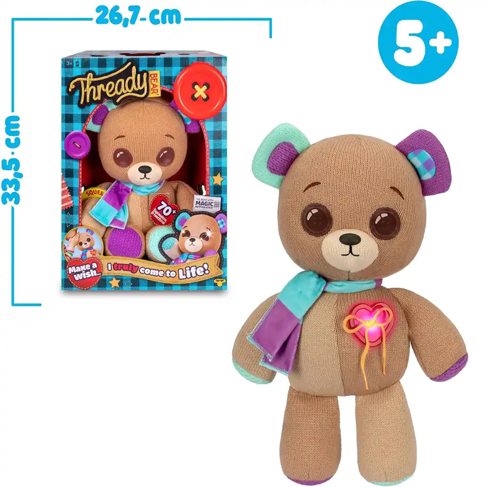 THREADY BEAR S/PK
