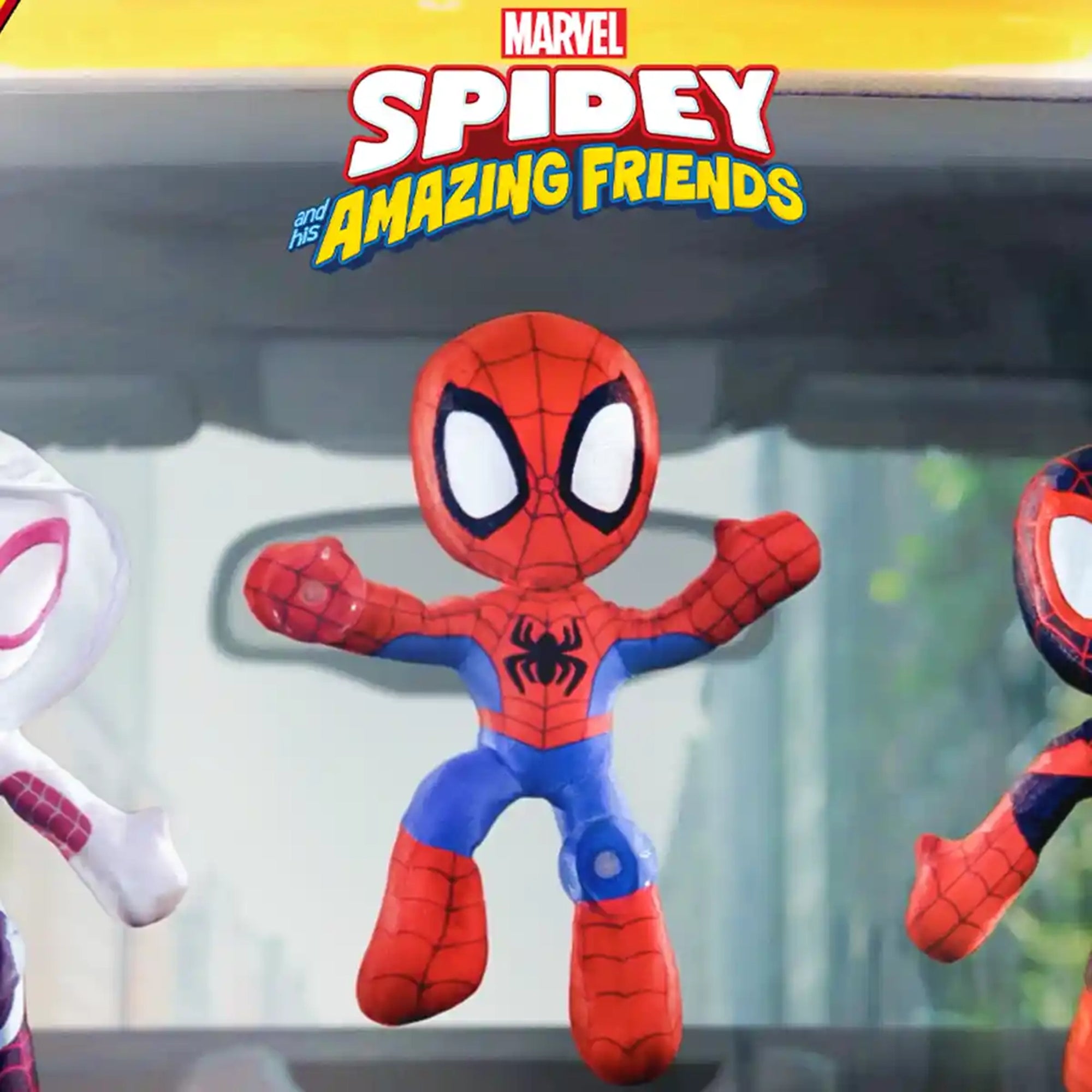 SPIDEY N FRIENDS LITTLE PLU WEB CLING 9"