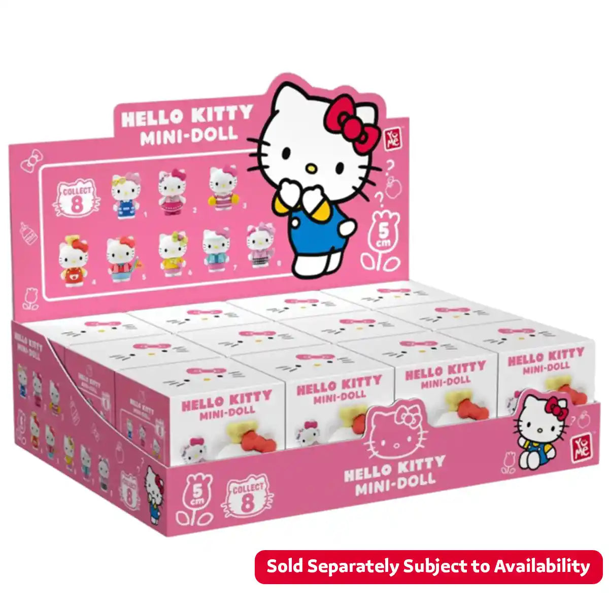 Hello Kitty Doll Mini Fash 5cm Pdq12 Woc