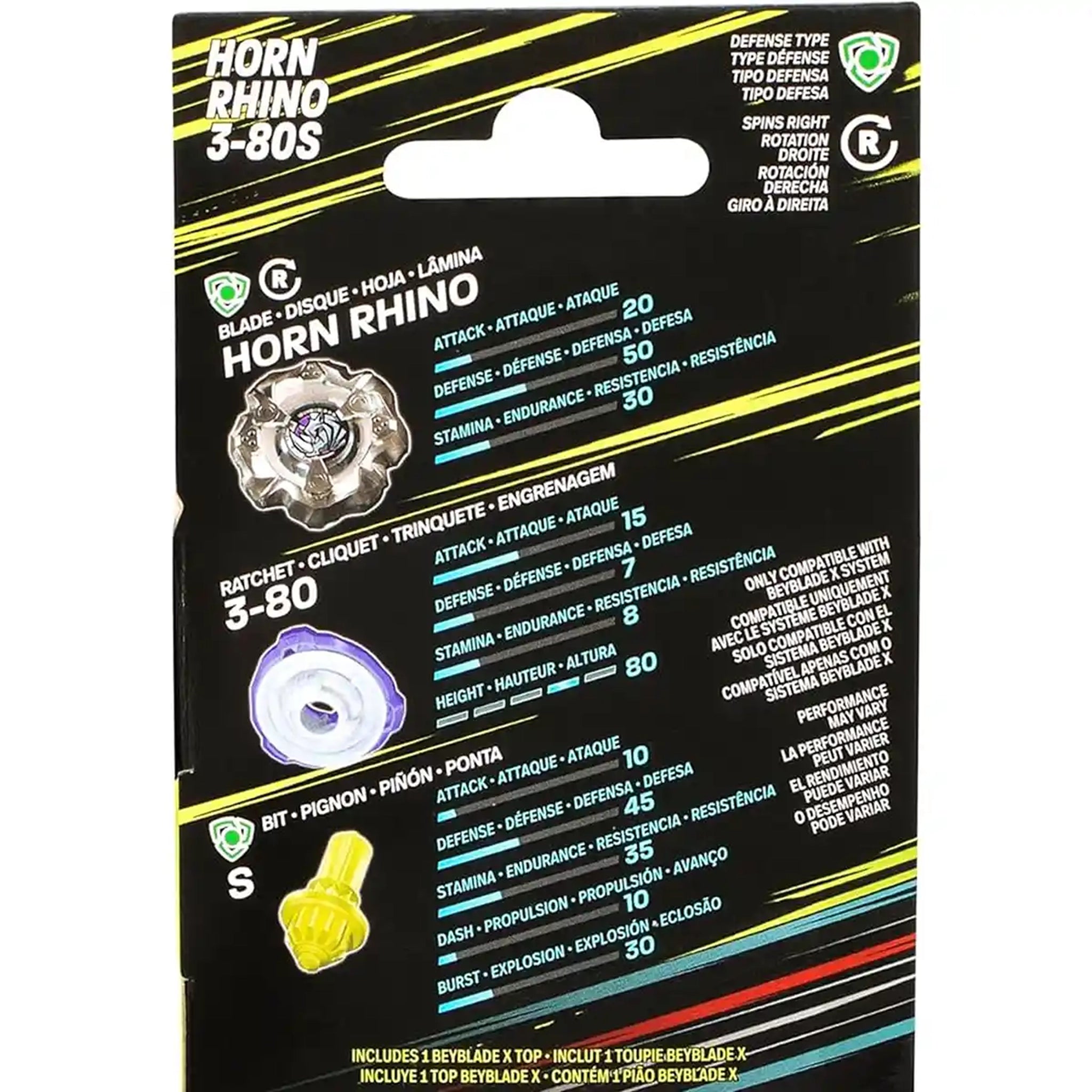 BBLADE X HORN RHINO 3-80S