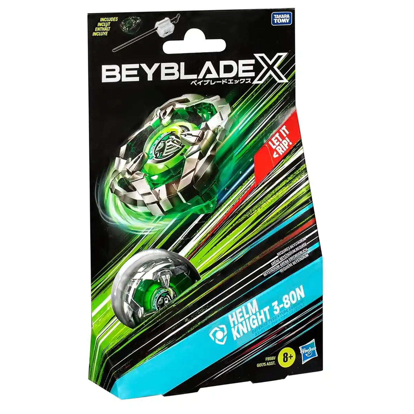 BBLADE X LAUNCHER HELM KNIGHT 3-80N