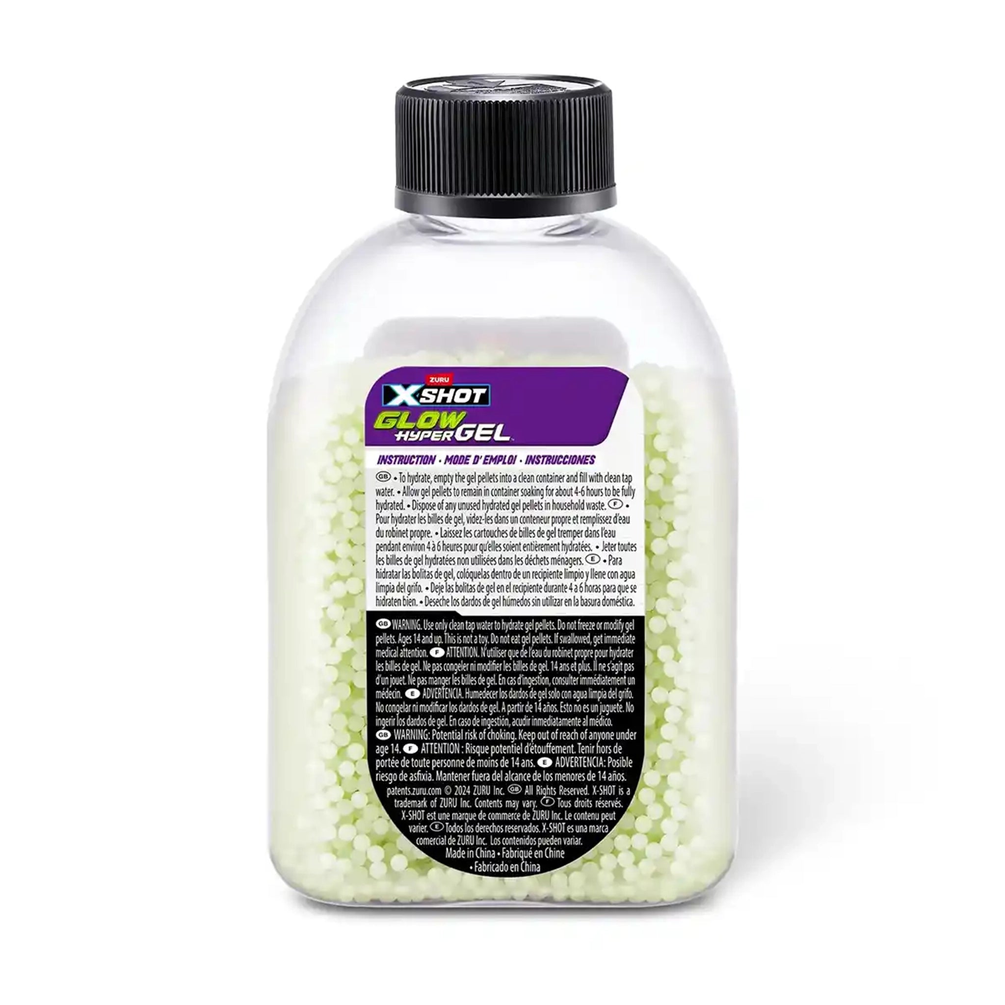 X-Shot Hyper Gel Glow In The Dark Gellet Refill (15,000pcs)