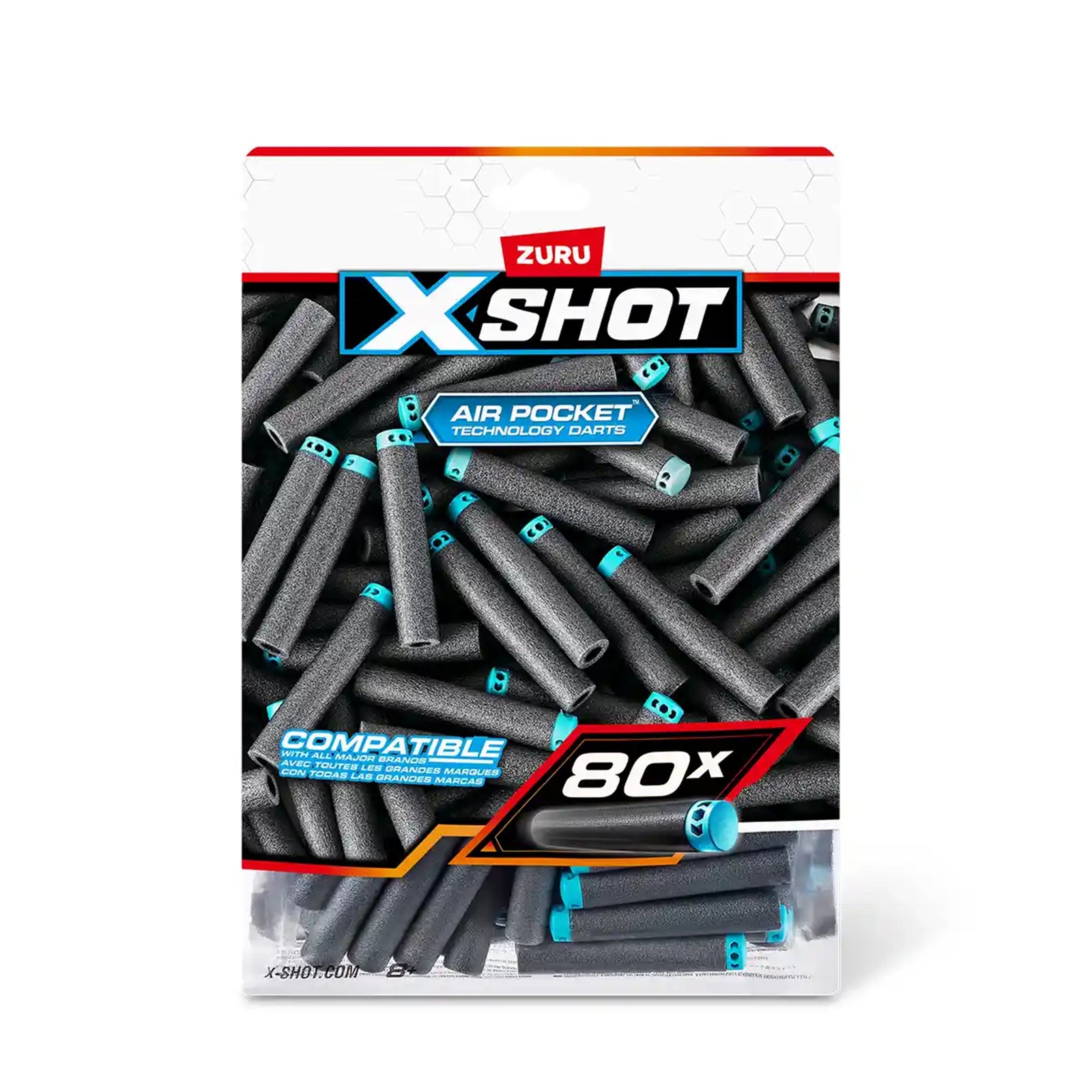 X-Shot Excel Refill Darts 80pcs