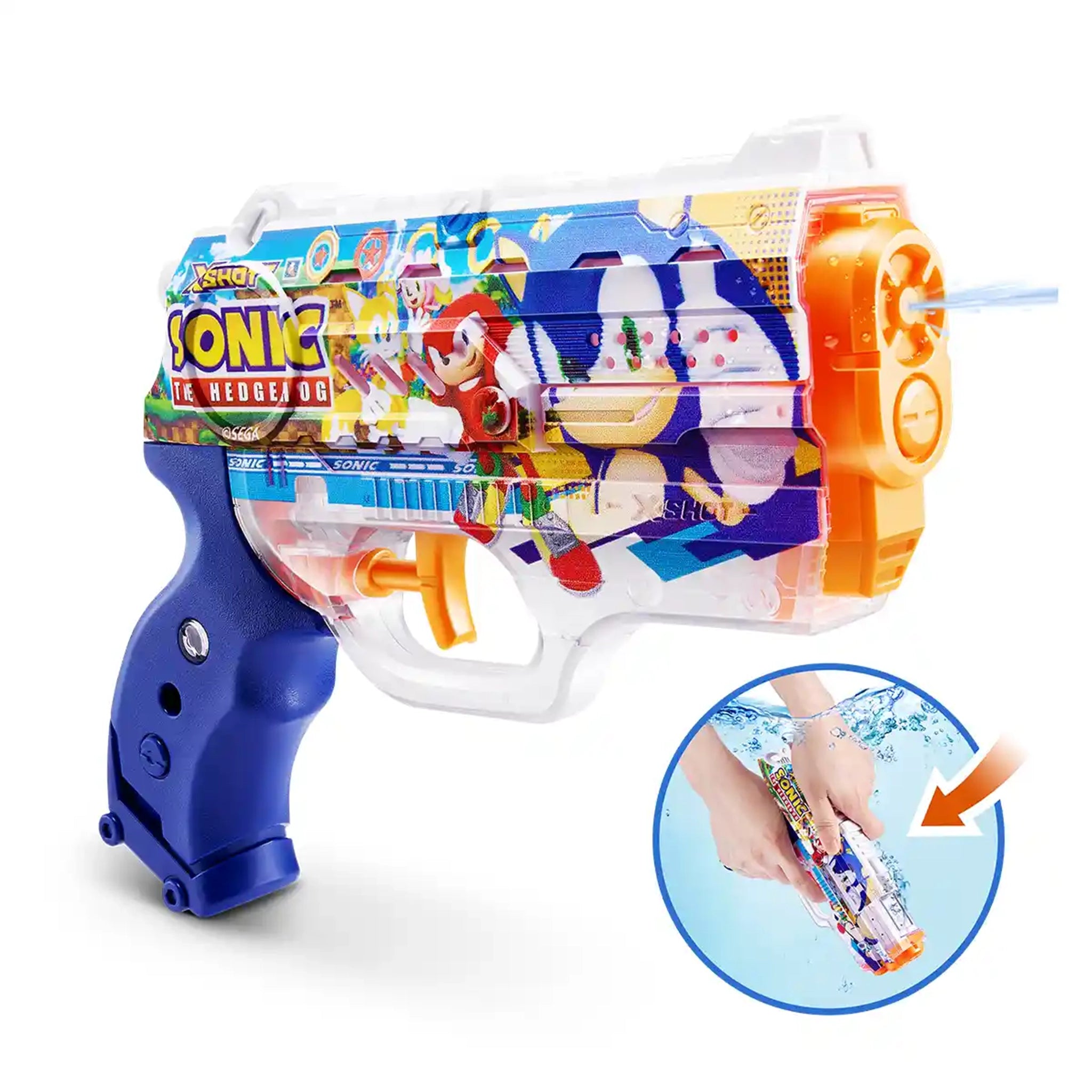 X-Shot Water Nano Fast-Fill Skins Sonic