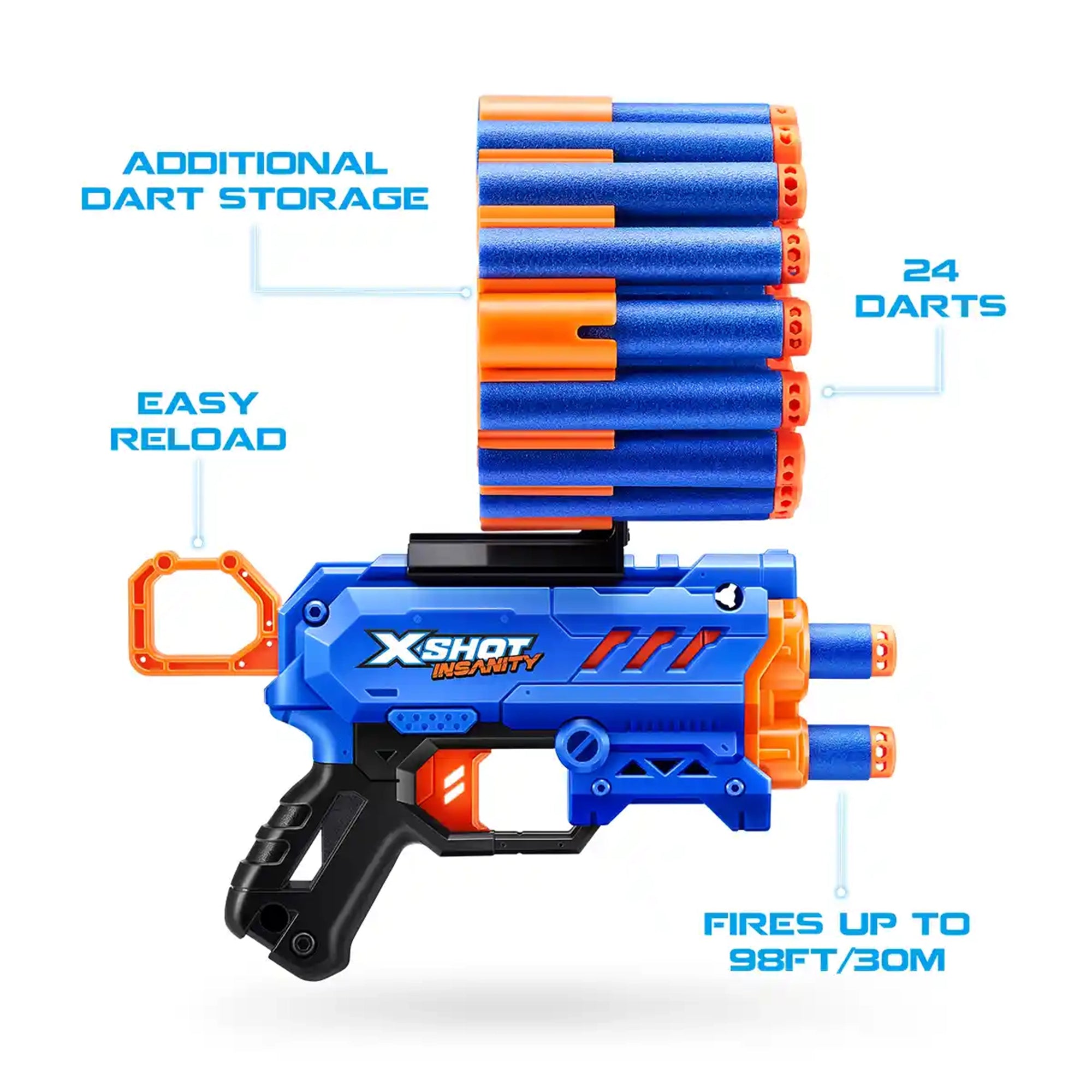 X-Shot Insanity Micro (24 Darts)