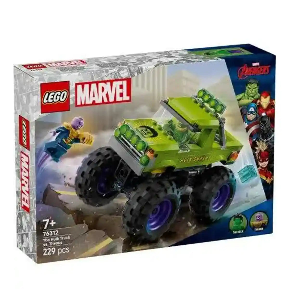 Lego Super Heroes The Hulk Truck vs Thanos 76312