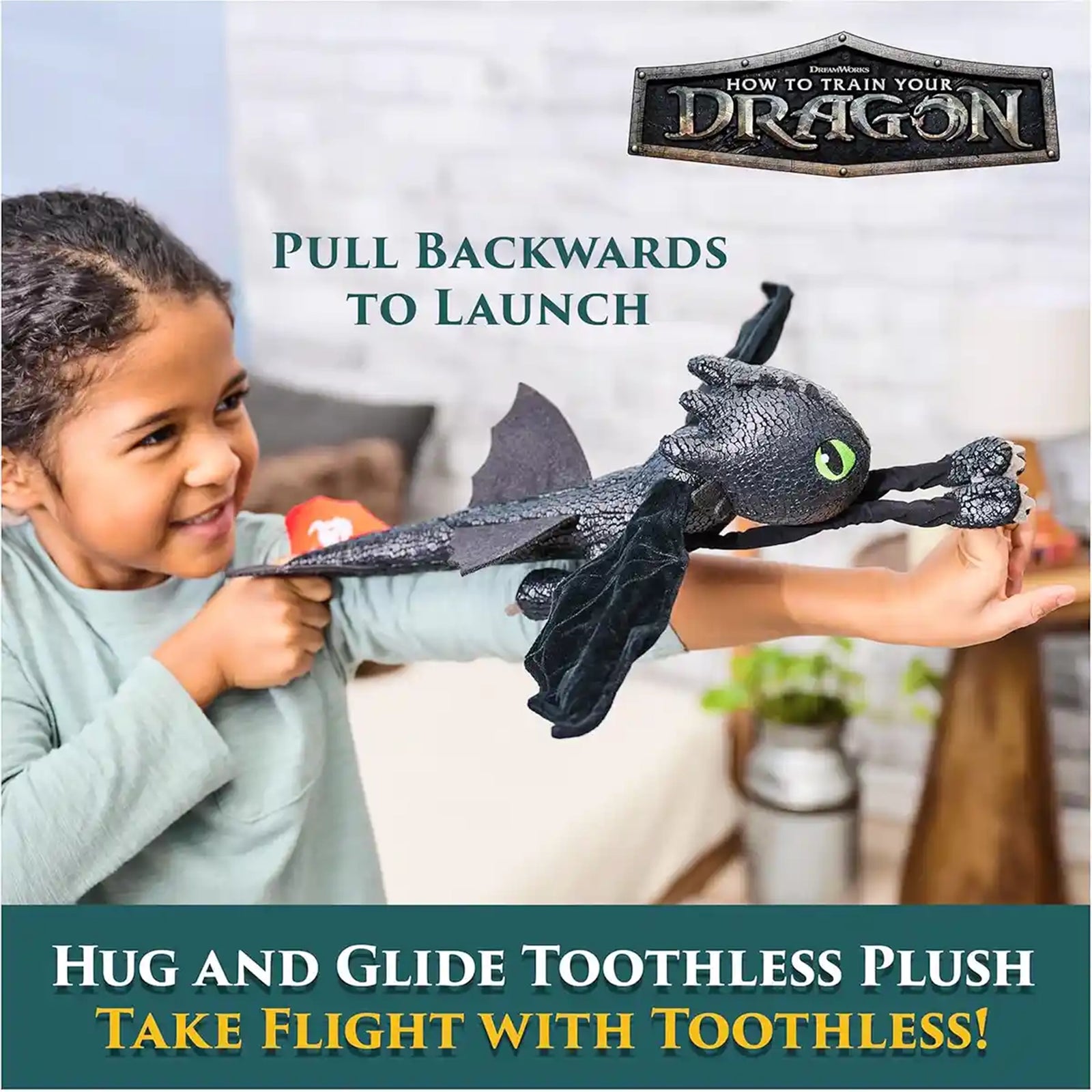 HTTY Dragon Movie Ftur Plush12"Toothless