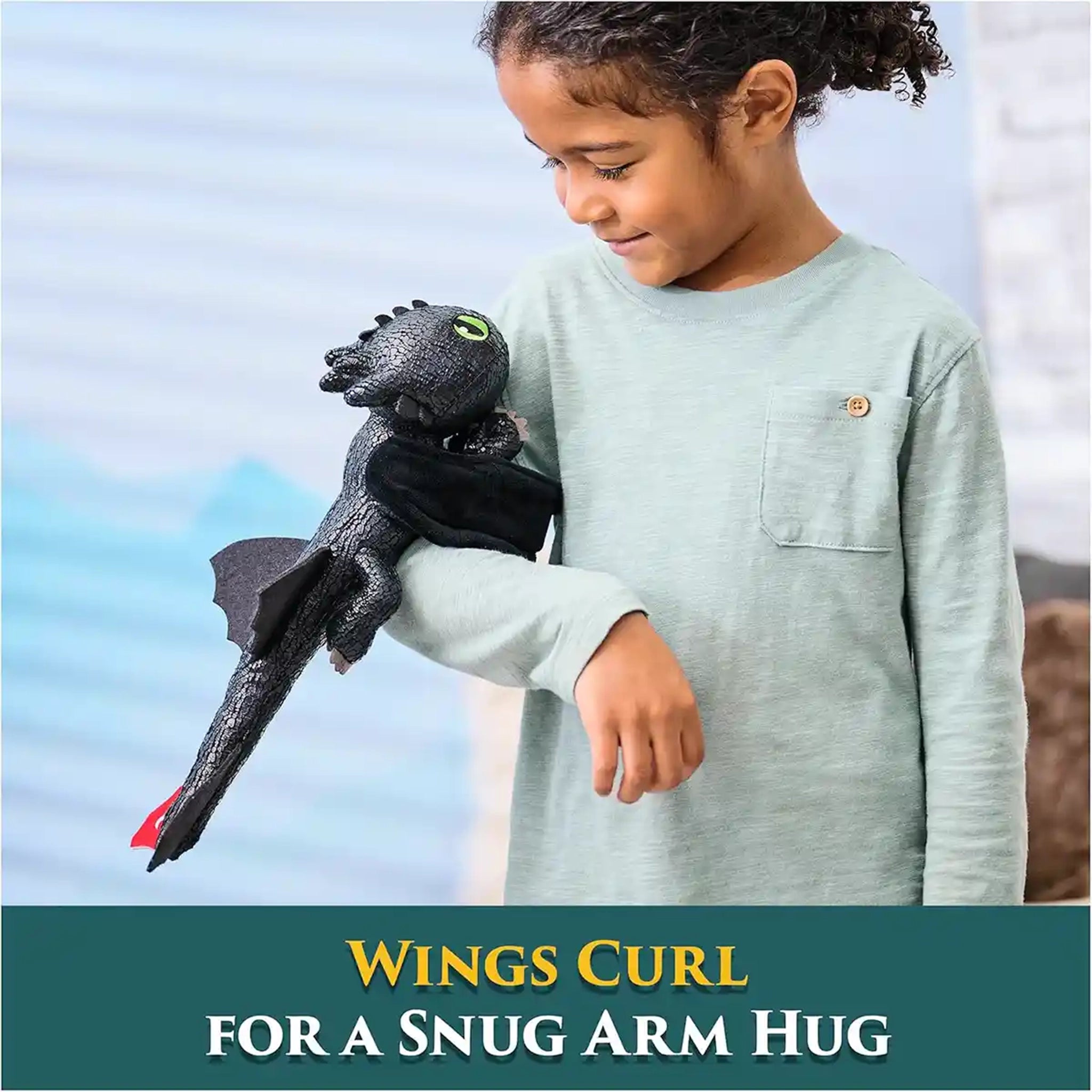 HTTY Dragon Movie Ftur Plush12"Toothless