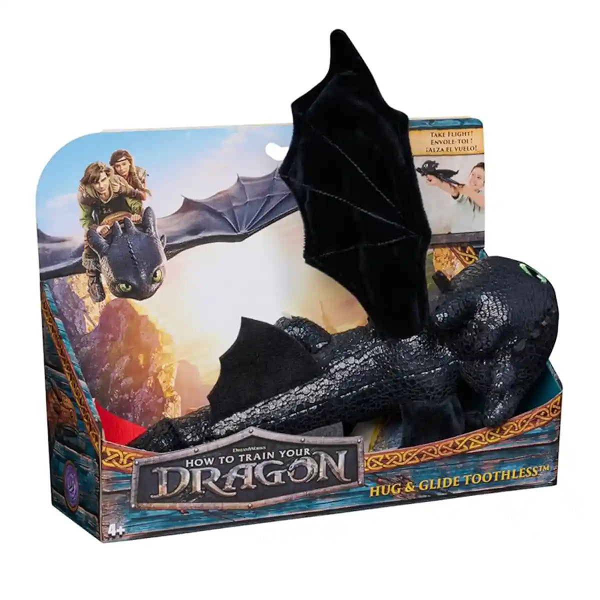 HTTY Dragon Movie Ftur Plush 12" Toothless