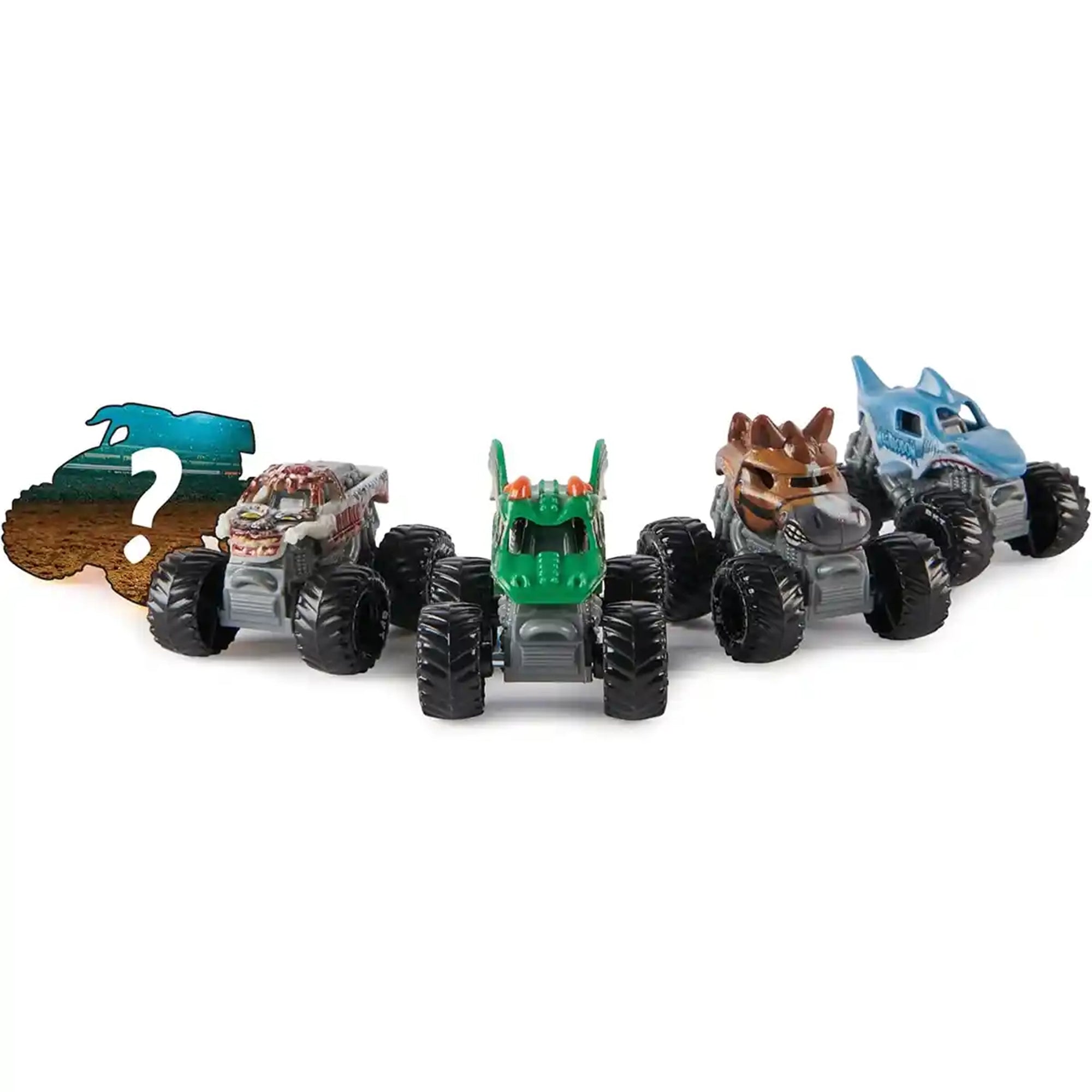 Monster Jam Mini Scale Vehicles 5-PK