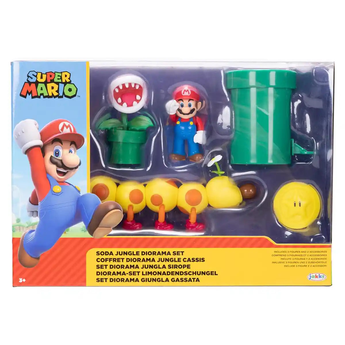 Nintendo 2.5" Soda Jungle Diorama Set