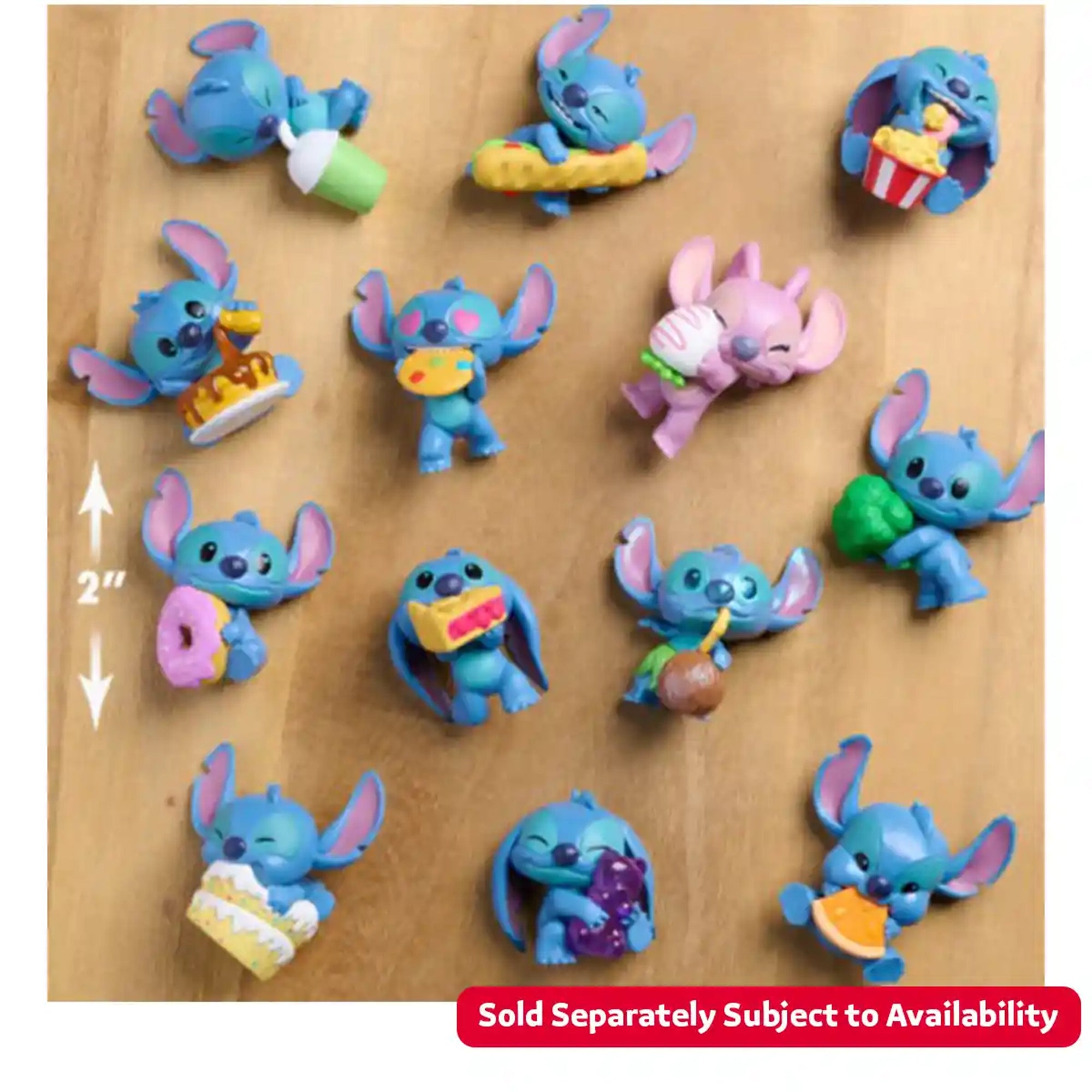 STITCH COLLECTIBLE MINI FEED ME FIGURES S3