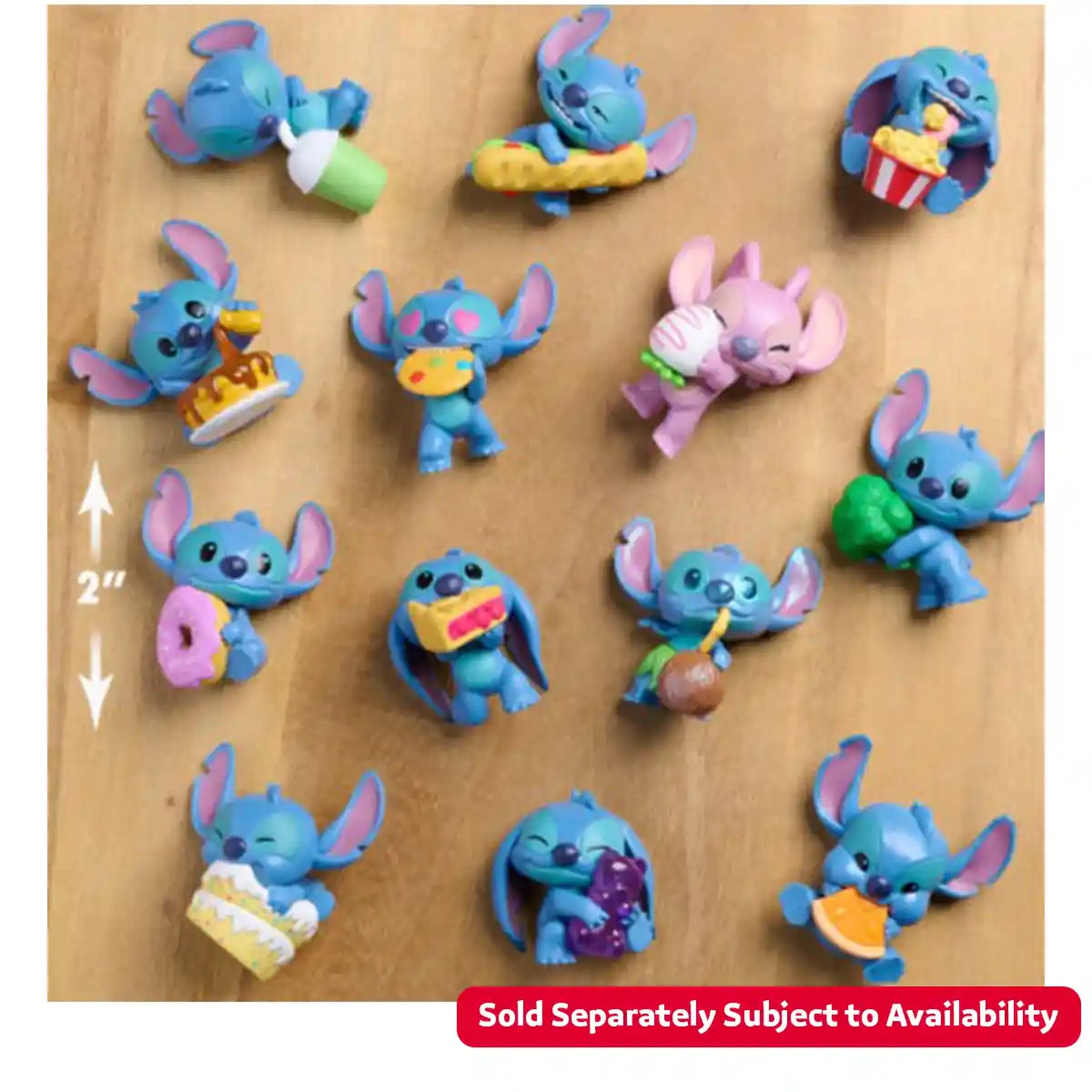 STITCH COLLECTIBLE MINI FEED ME FIGURES S3