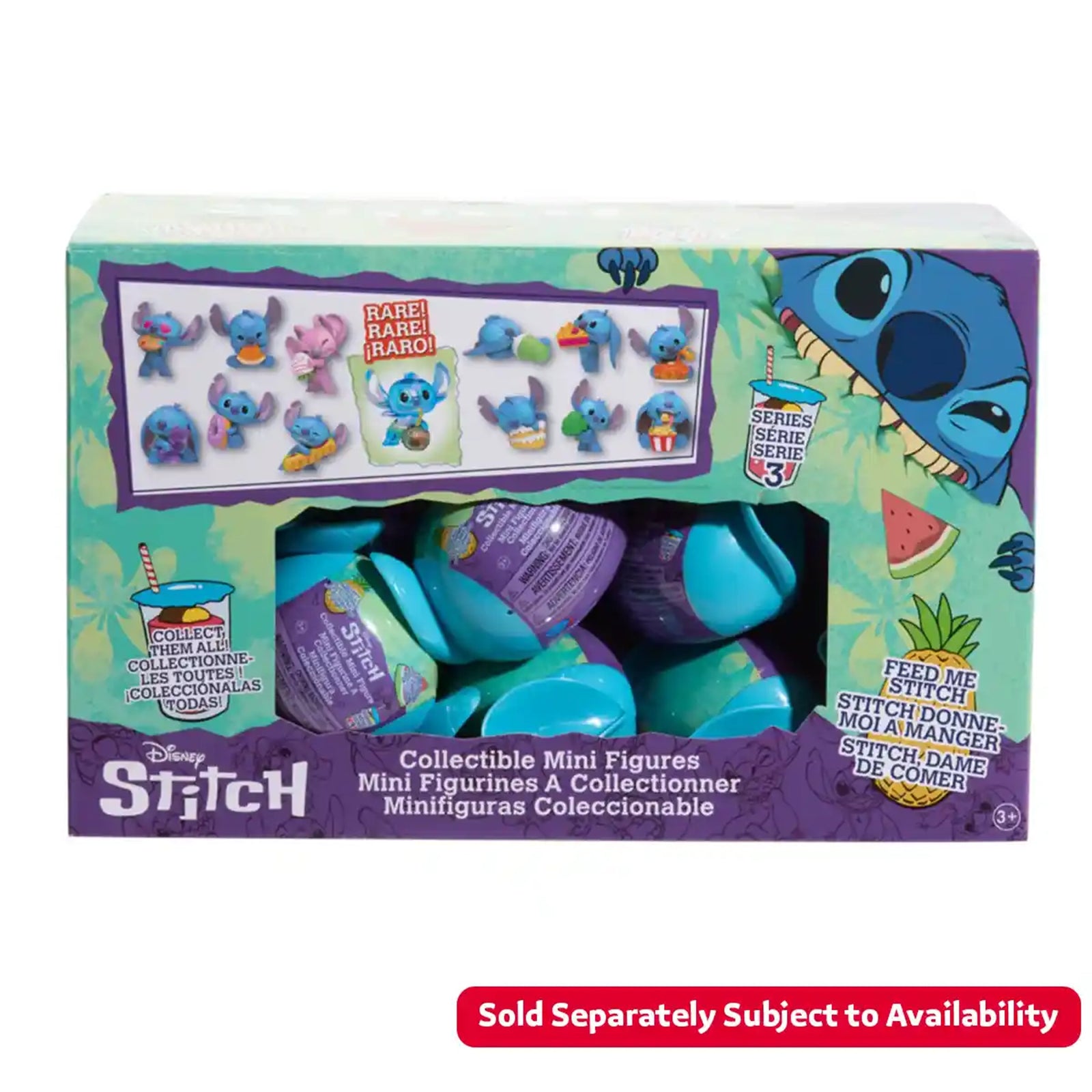 STITCH COLLECTIBLE MINI FEED ME FIGURES S3