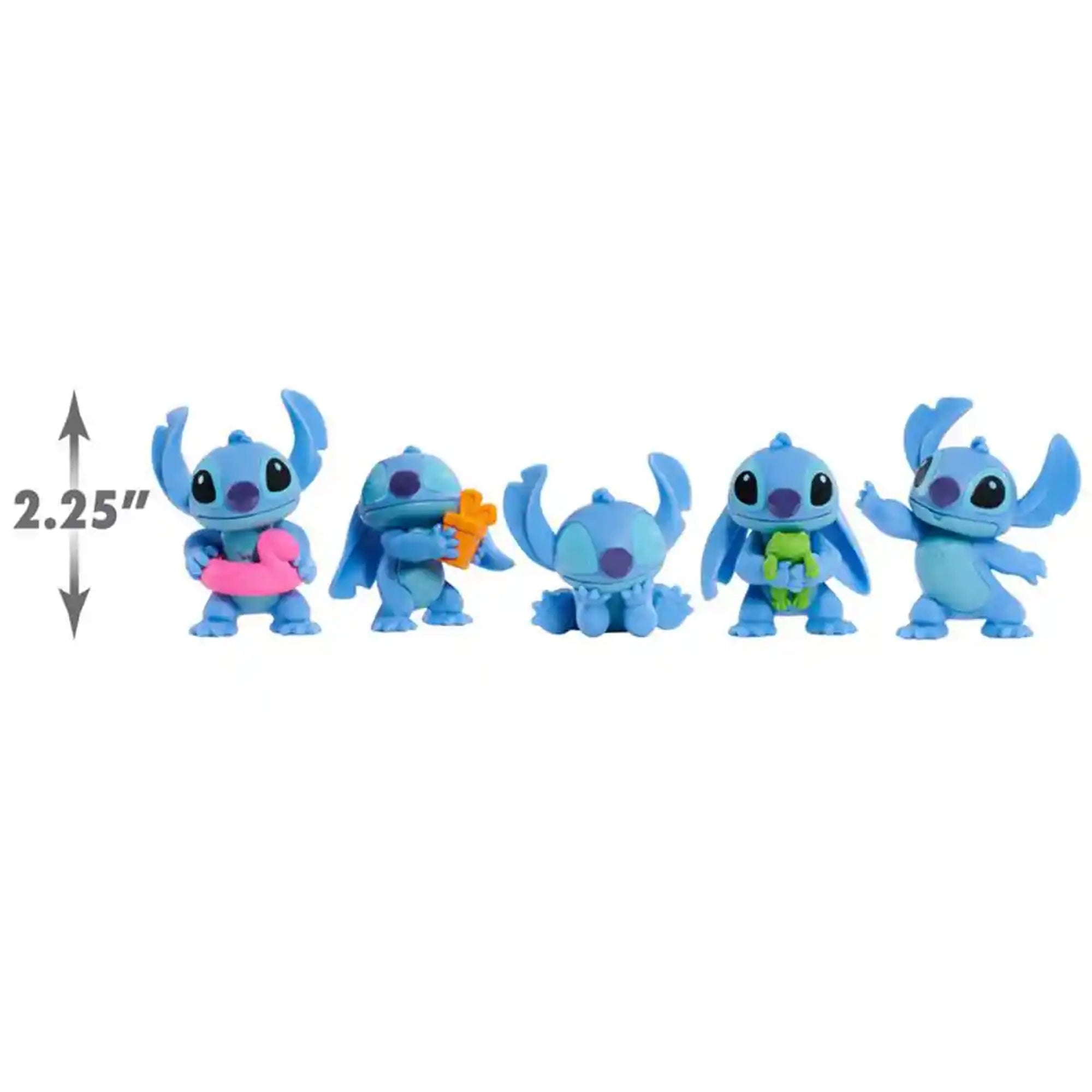 STITCH 5 PACK COLLECTIBLE MINI FIGURE SET