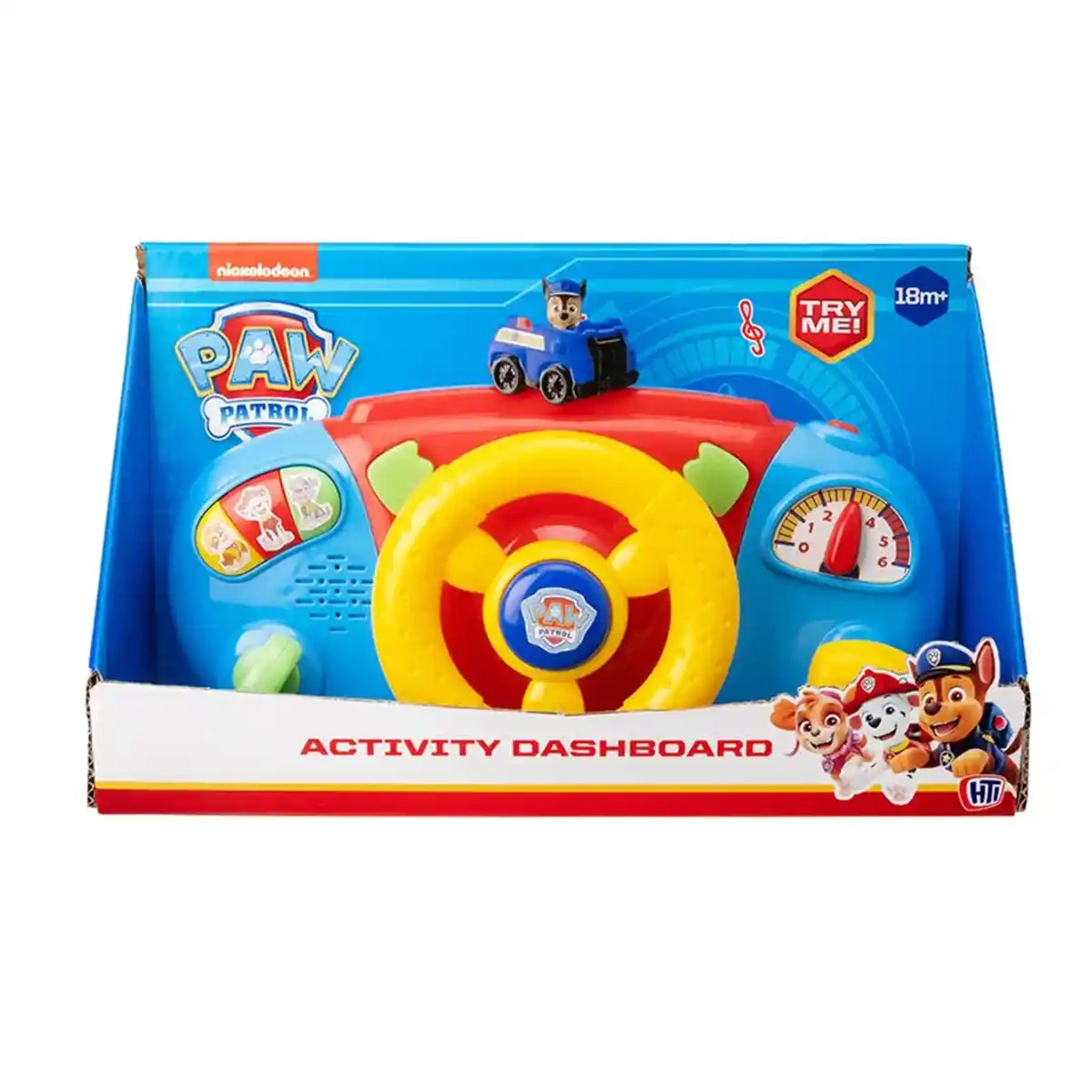 Paw Patrol Driver Dashboard
