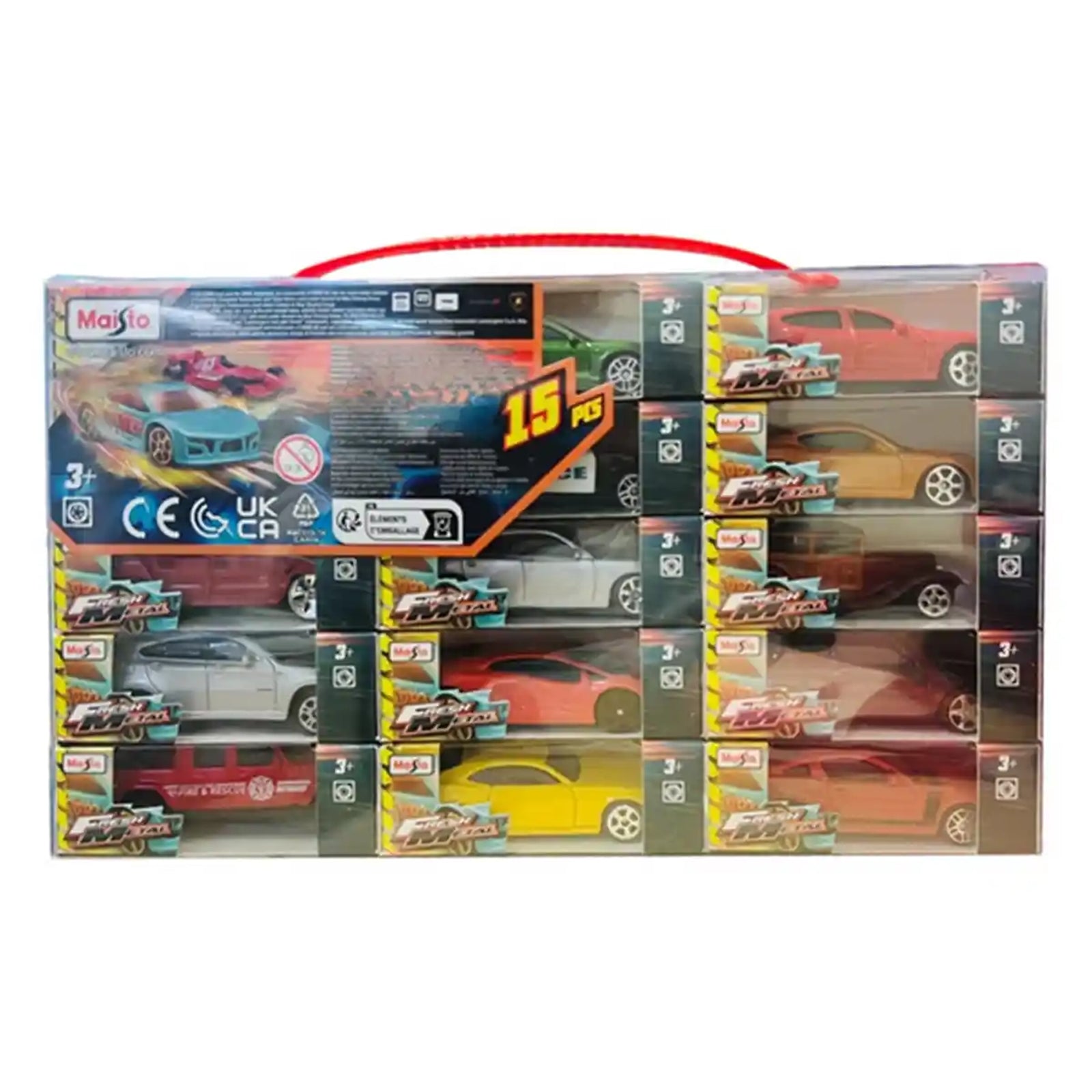 FM 3In 15Pcs In Plastic Blister Bag