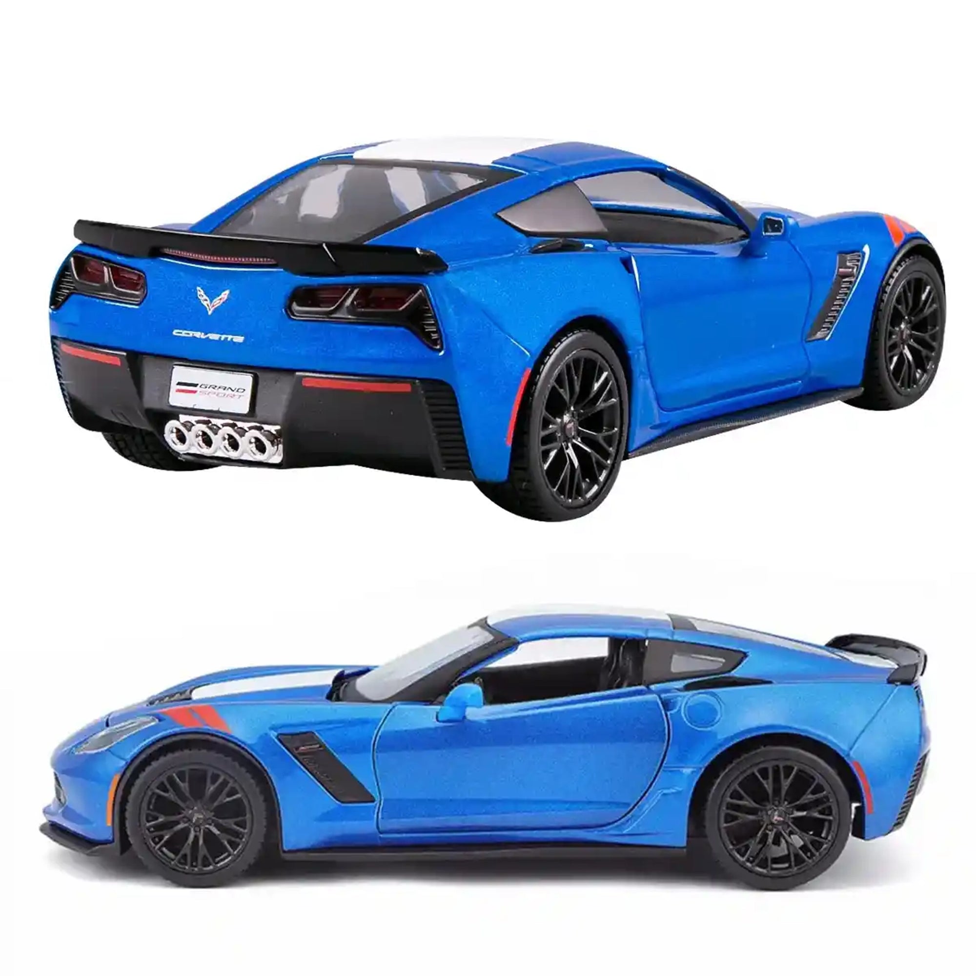 1:24 2017 CORVETTE GRAND SPORT MET BLUE