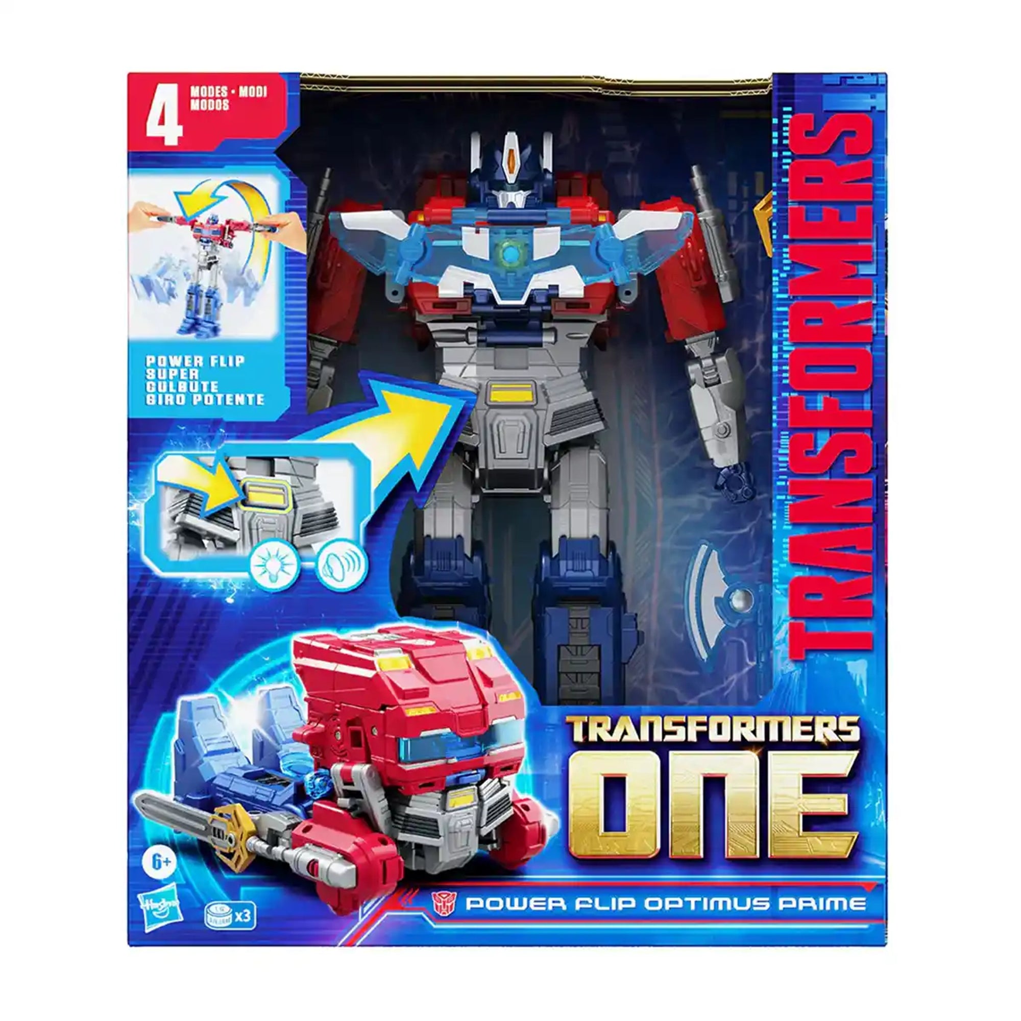 TRA TF1 POWER FLIP OPTIMUS PRIME