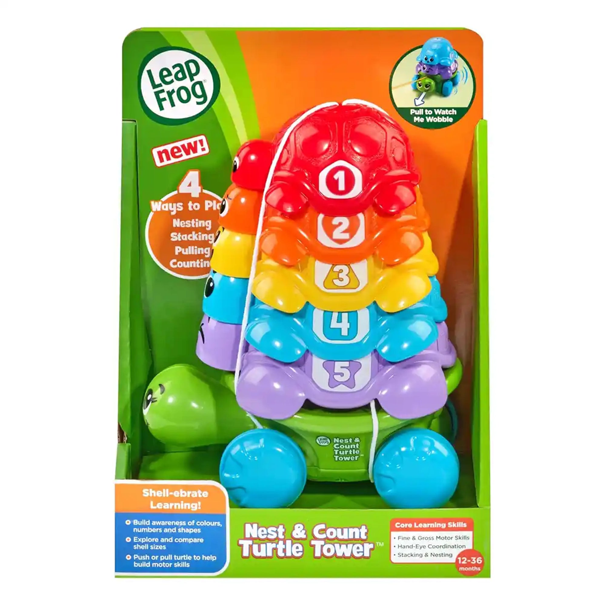 NEST & COUNT TURTLE TOWER (LF/UK) (ARAB)