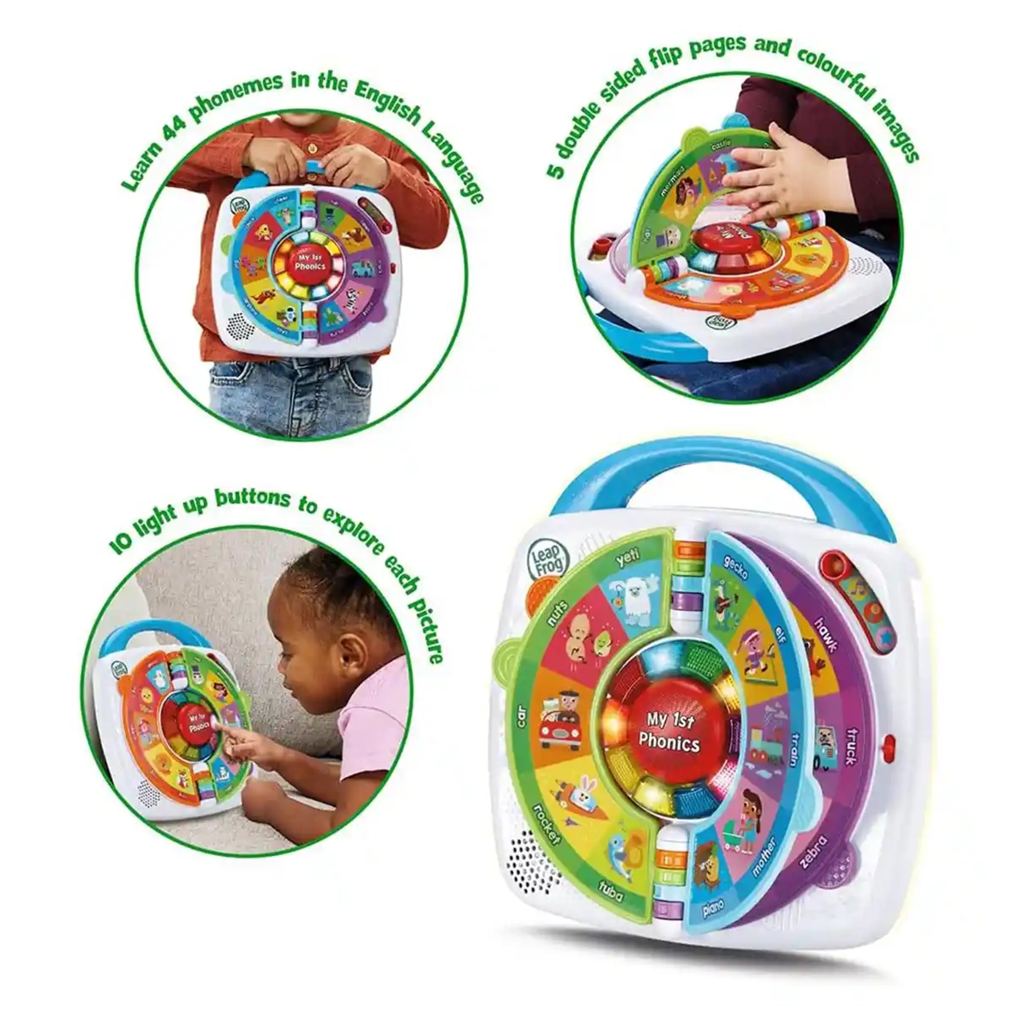 MY 1ST PHONICS SPIN & LEARN (LFUK) (ARAB)